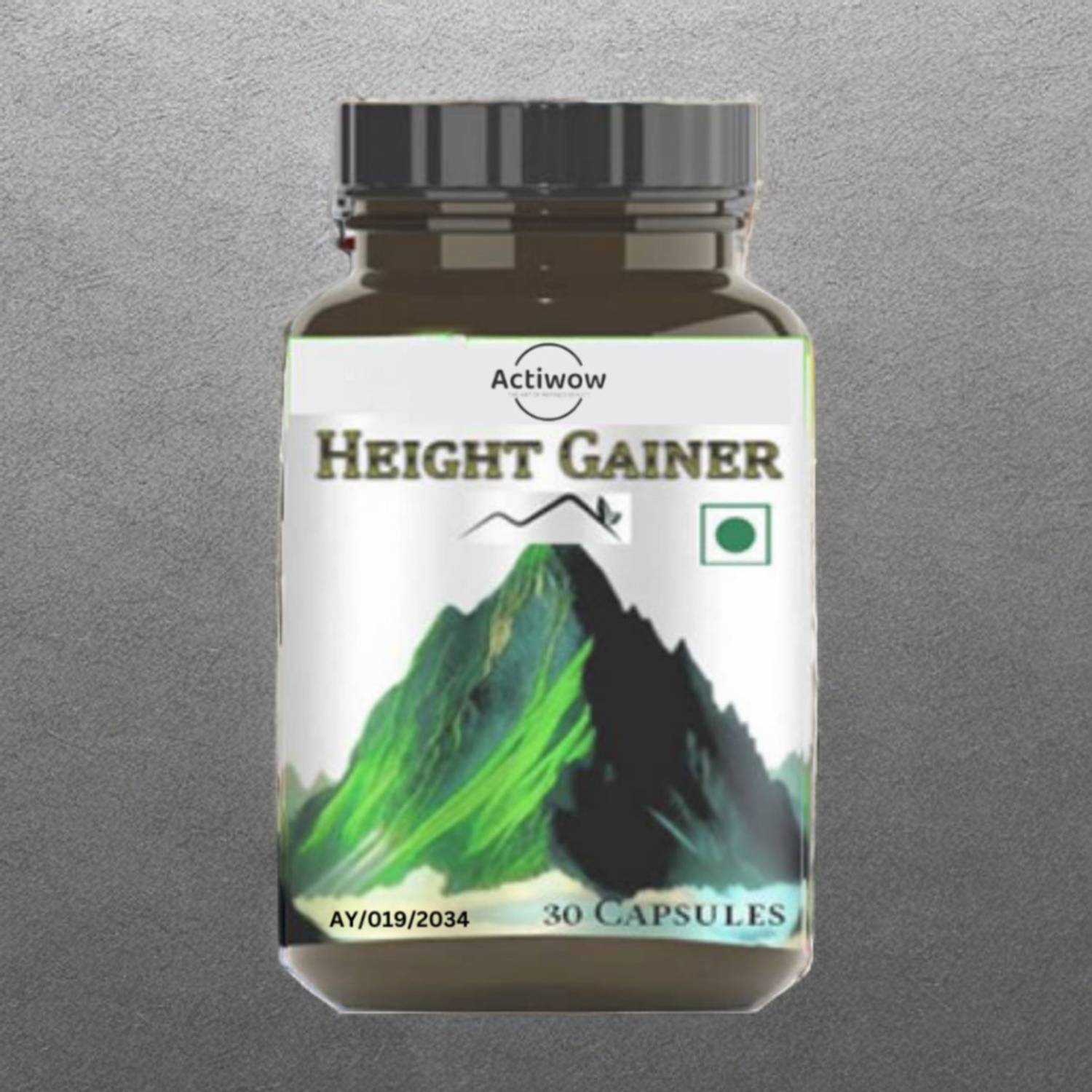 ACTIWOW Herbal Height Gainer Capsules for Natural Height Growth a1