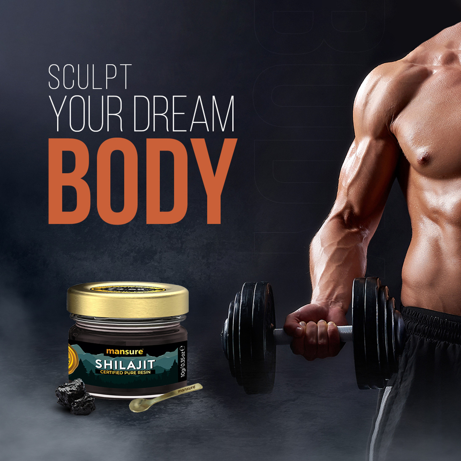 Image of ManSure Shilajit Pure Resin for Men