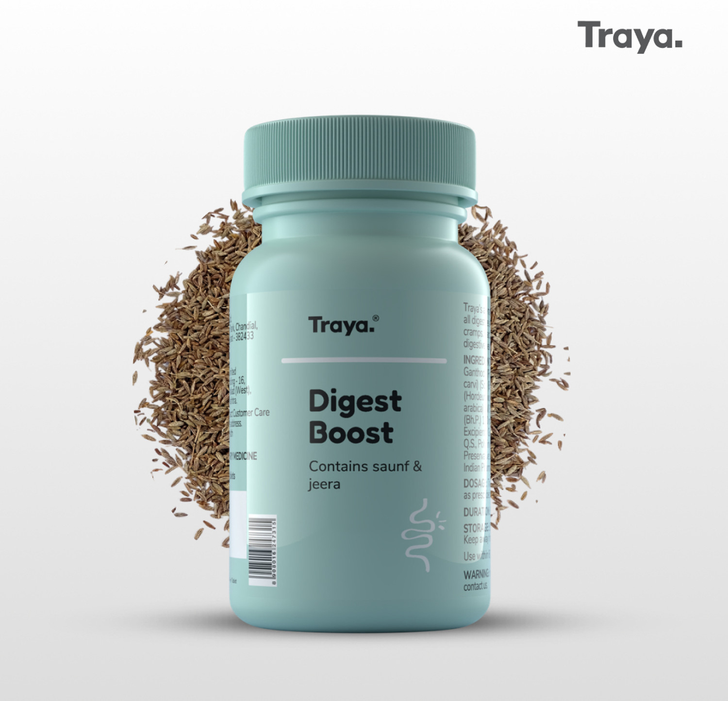 Image of Traya Digest Boost | Natural Digestive Supplement (60 tablets)