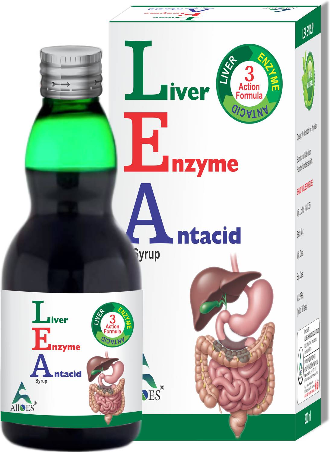Alloes Pharmaceuticals LEA SYRUP
