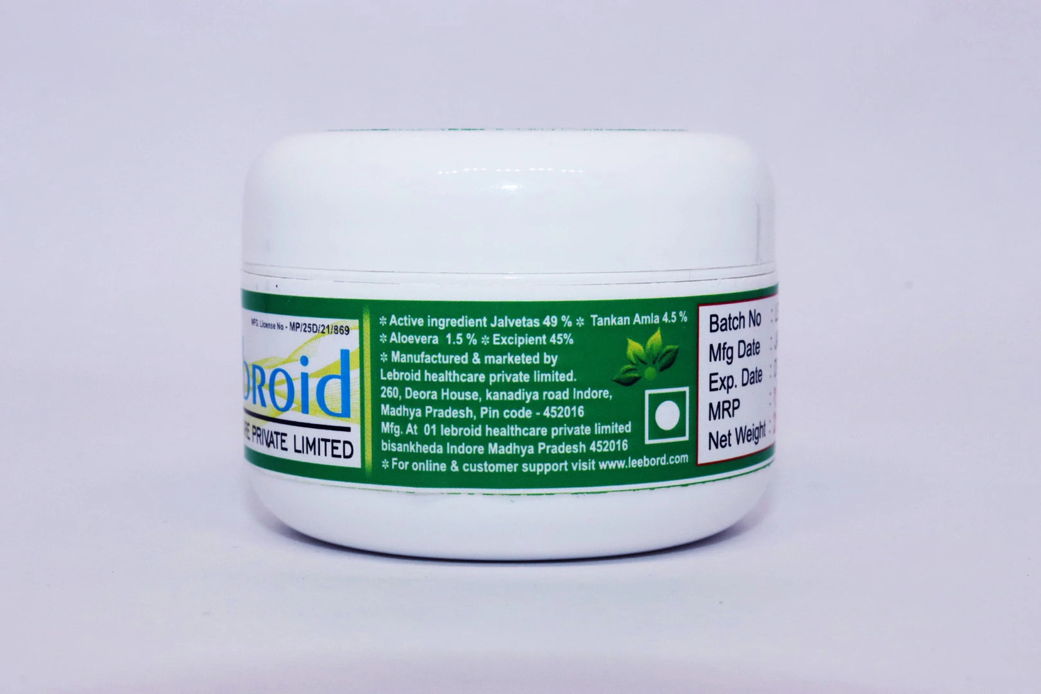 Image of leebord Cream For Ringworm
