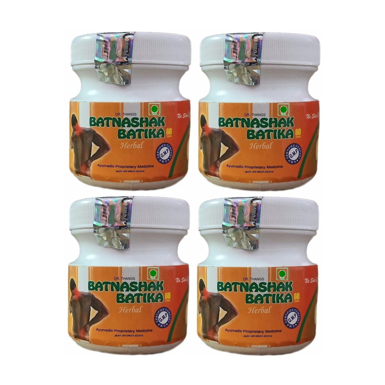 Image of DR. THANGS Batnashak Batika Pain relief tablet Pack of 4