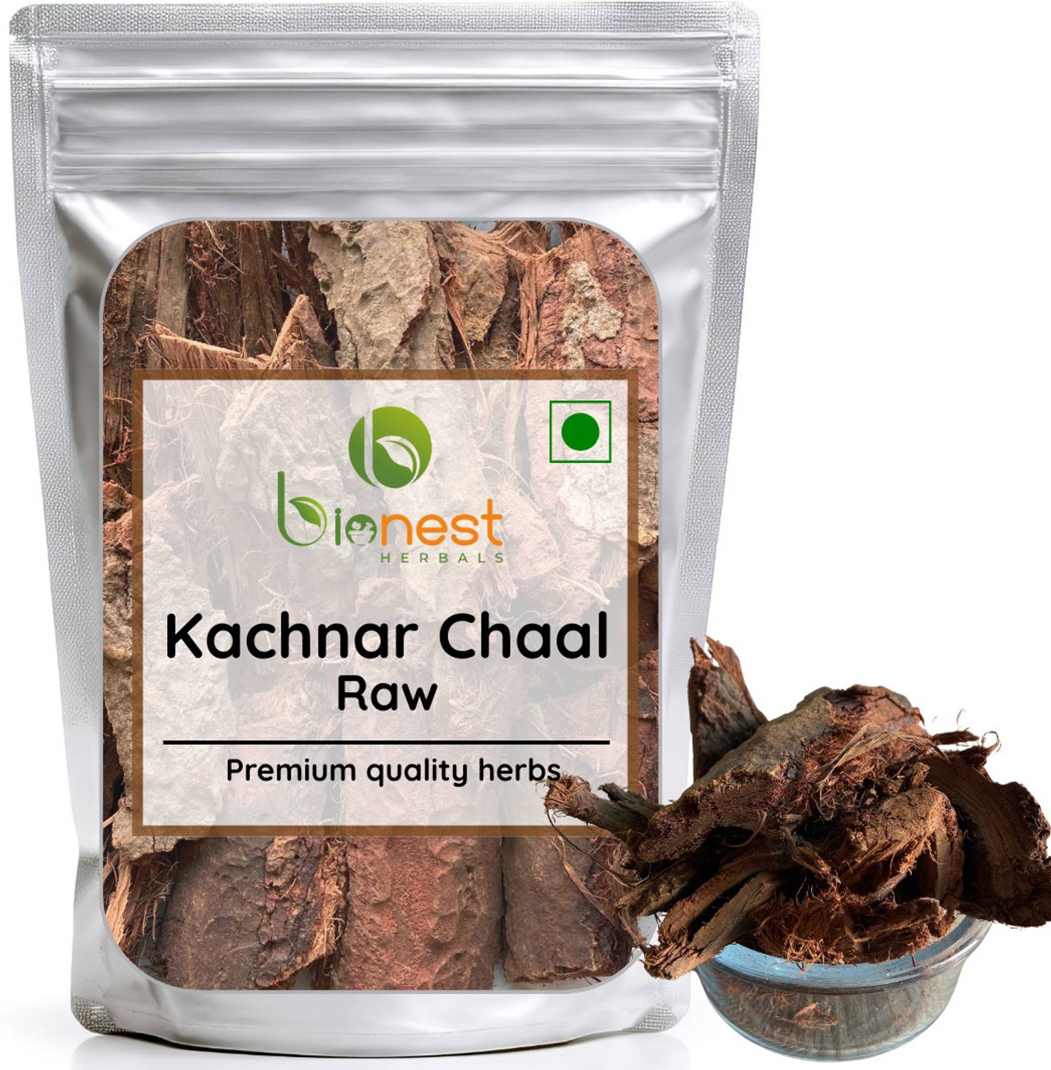 Bionest Herbals Kachnar Chaal (Raw) - 100 g - Thyroid Imbalances | Diarrhea | Glandular Health