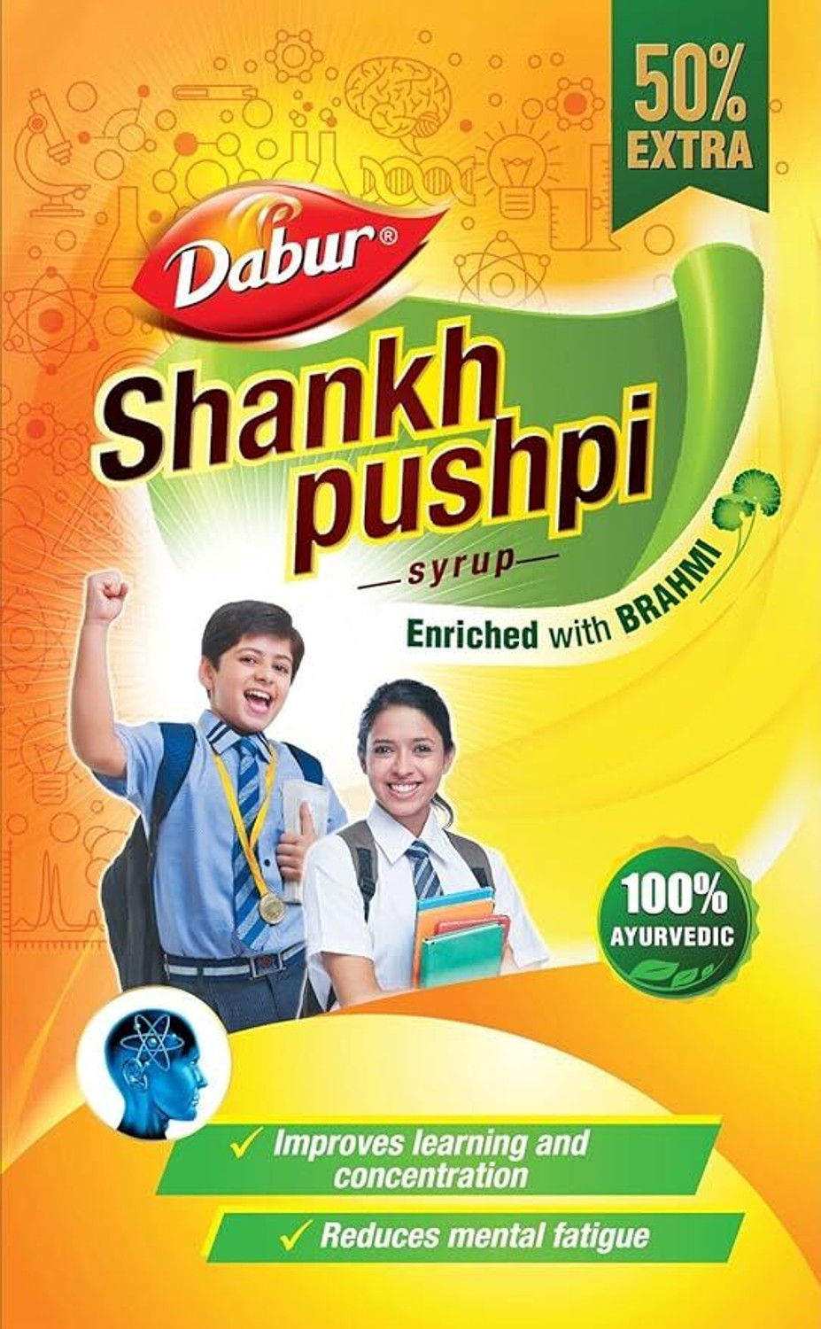 Image of Dabur SHANKPUSHPI (450ML+225ML) (775 ml)