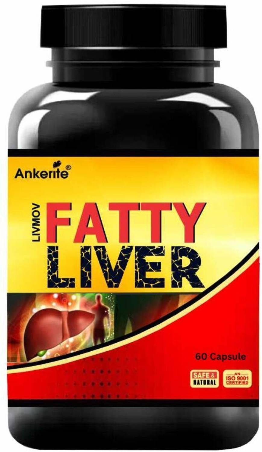 Ankerite Livmov Fatty Liver Ayurvedic Formula for Supports Fatty Liver Detox & Digestion