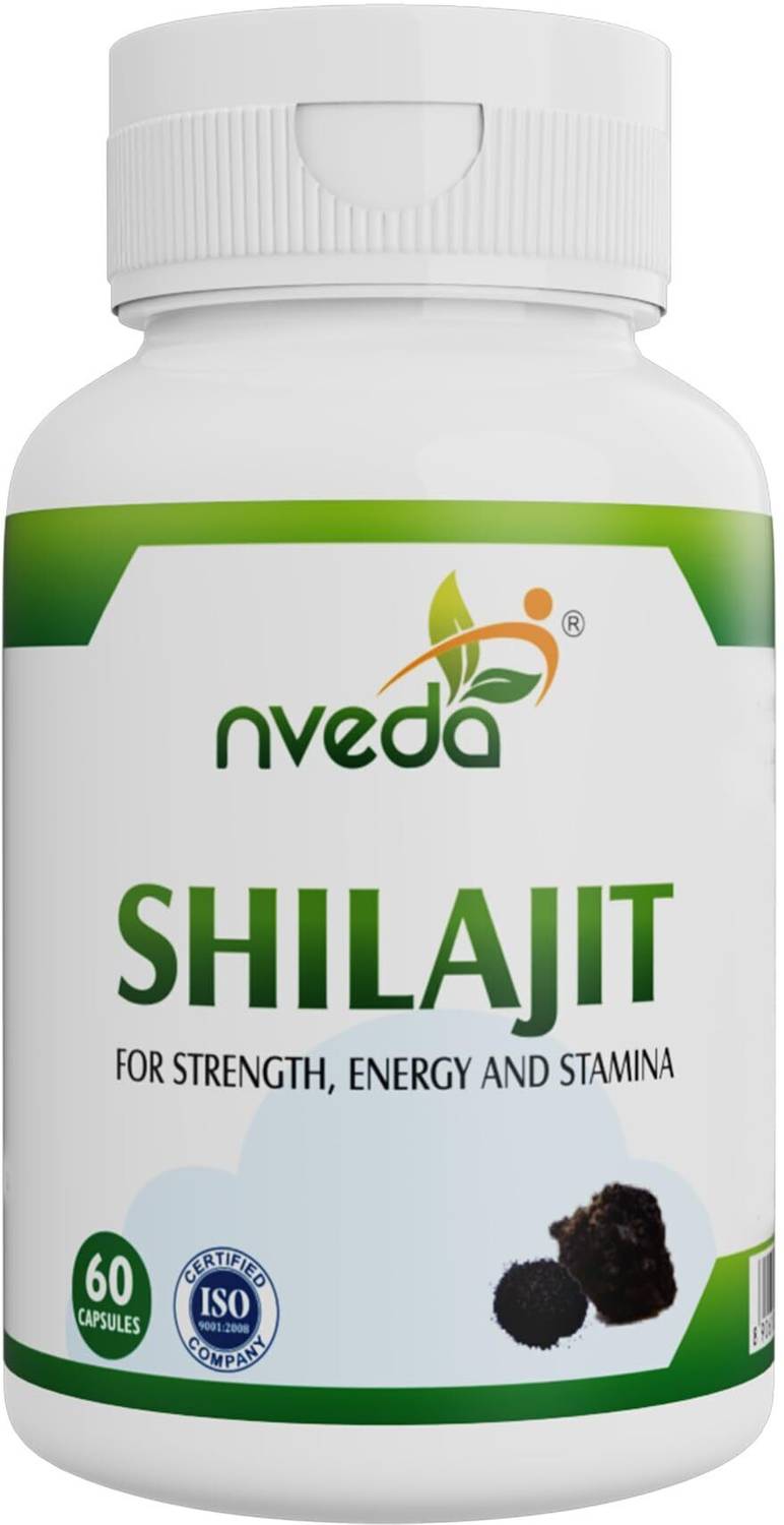 Nveda Shilajit – 60 Gélules De 500 Mg Pour Booster Ton énergie Et Ton Endurance !
