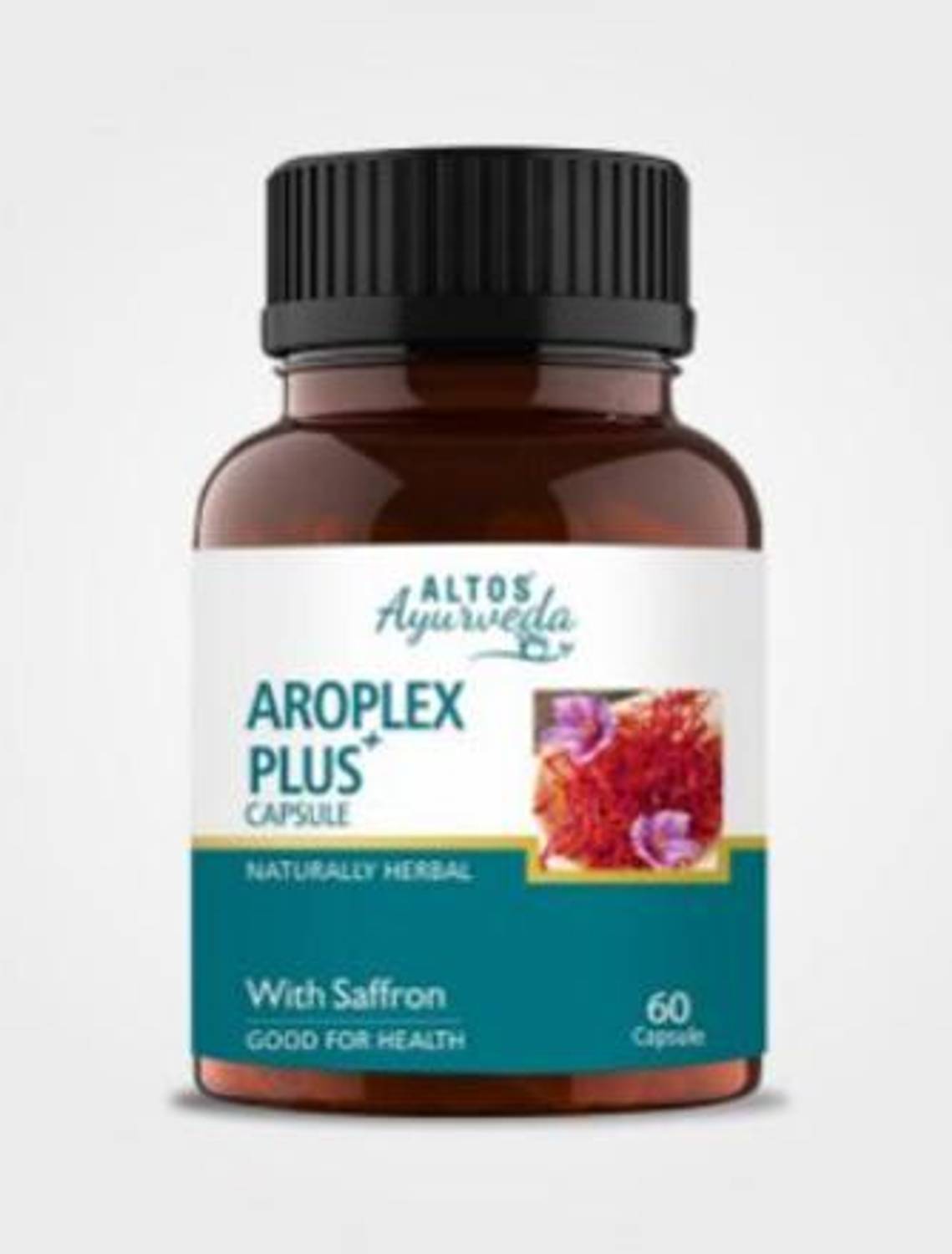 ALTOS Aroplex Plus With Saffron for Immunity, Energy, Attention & Endurance Capsules