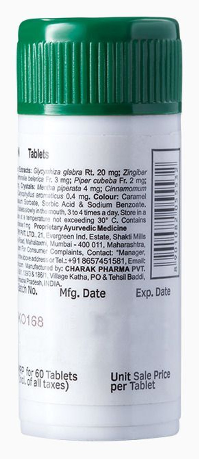 Image of Kofol Ayurvedic Chewable Tablets | Quick Relief for Sore Throat & Dry Cough � 60 each