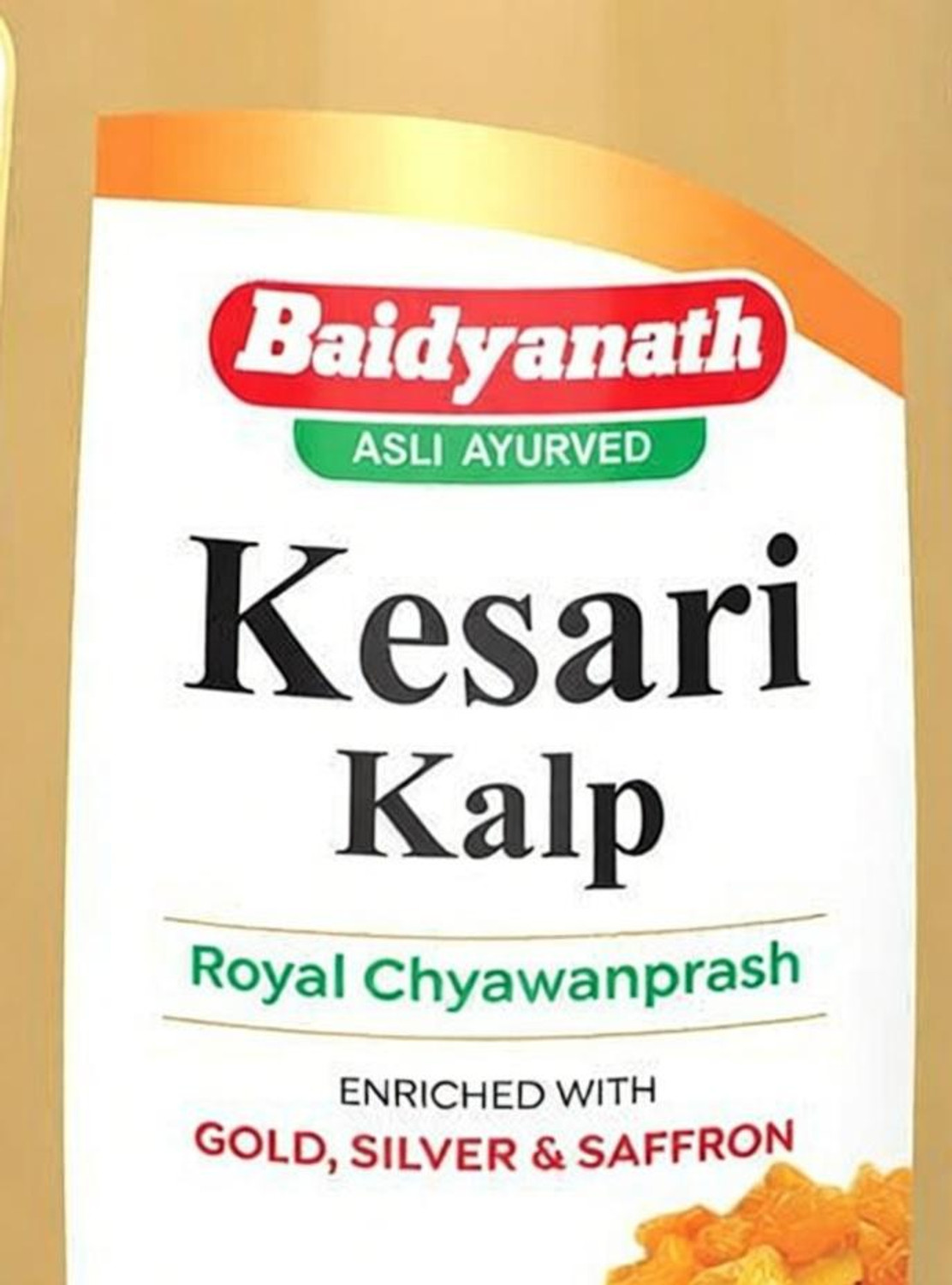 Image of Baidyanath Kesari Kalp Royal Chyawanprash ( Enriched with Gold, Silver & Saffron) - 1kg