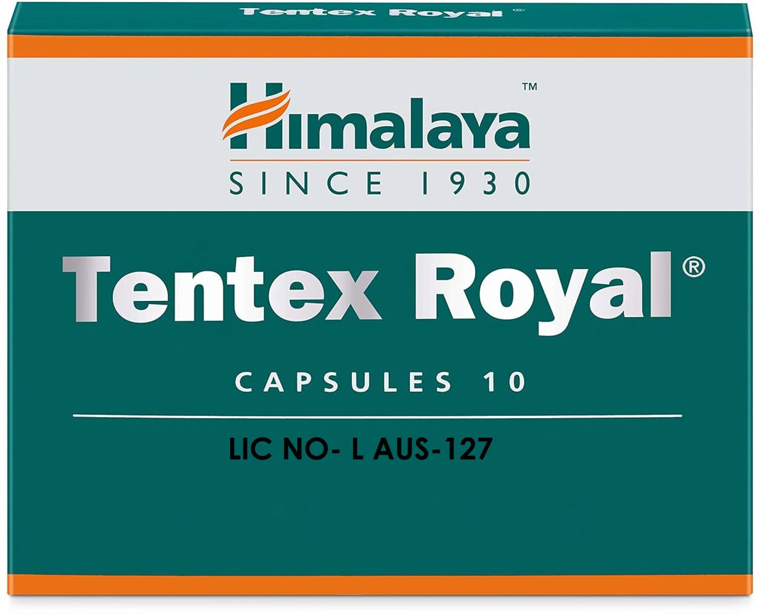 Roy Biotech Himalaya Tentex Royal Capsules 30 Count - Image 2