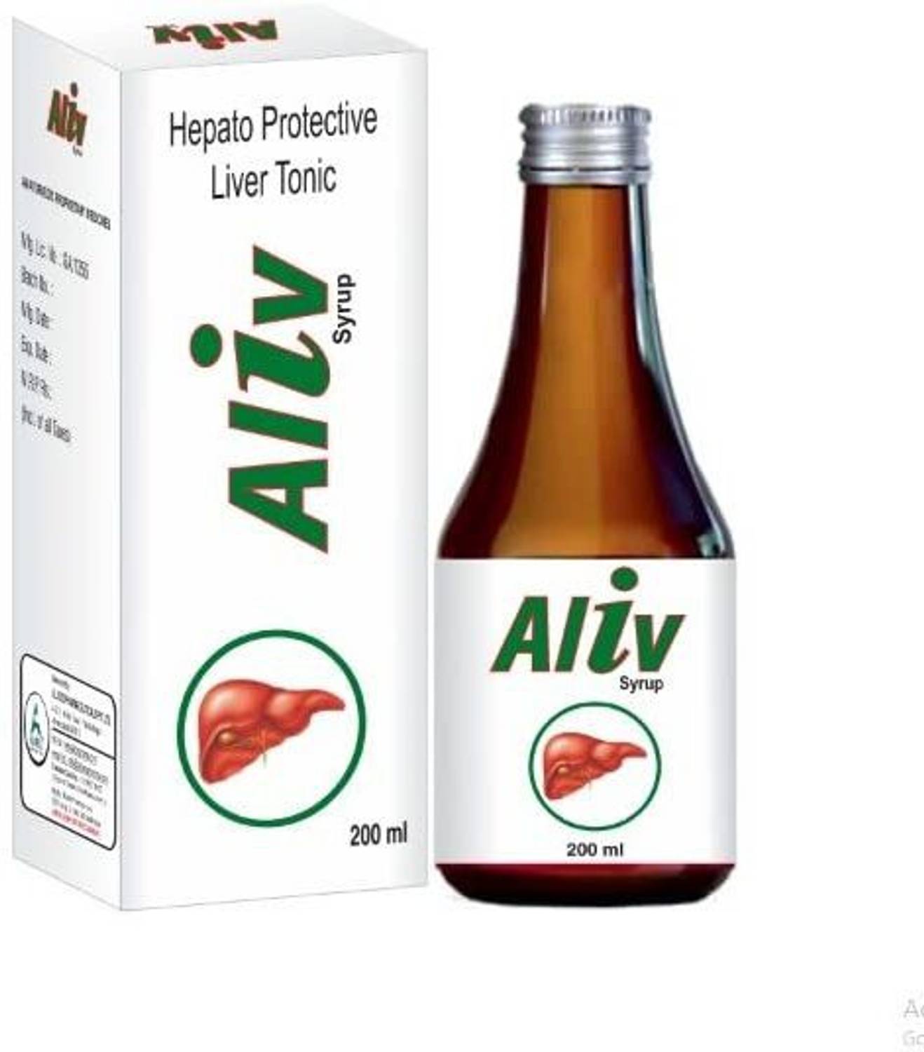 Alloes Pharmaceuticals Aliv Syrup for Liver Detox