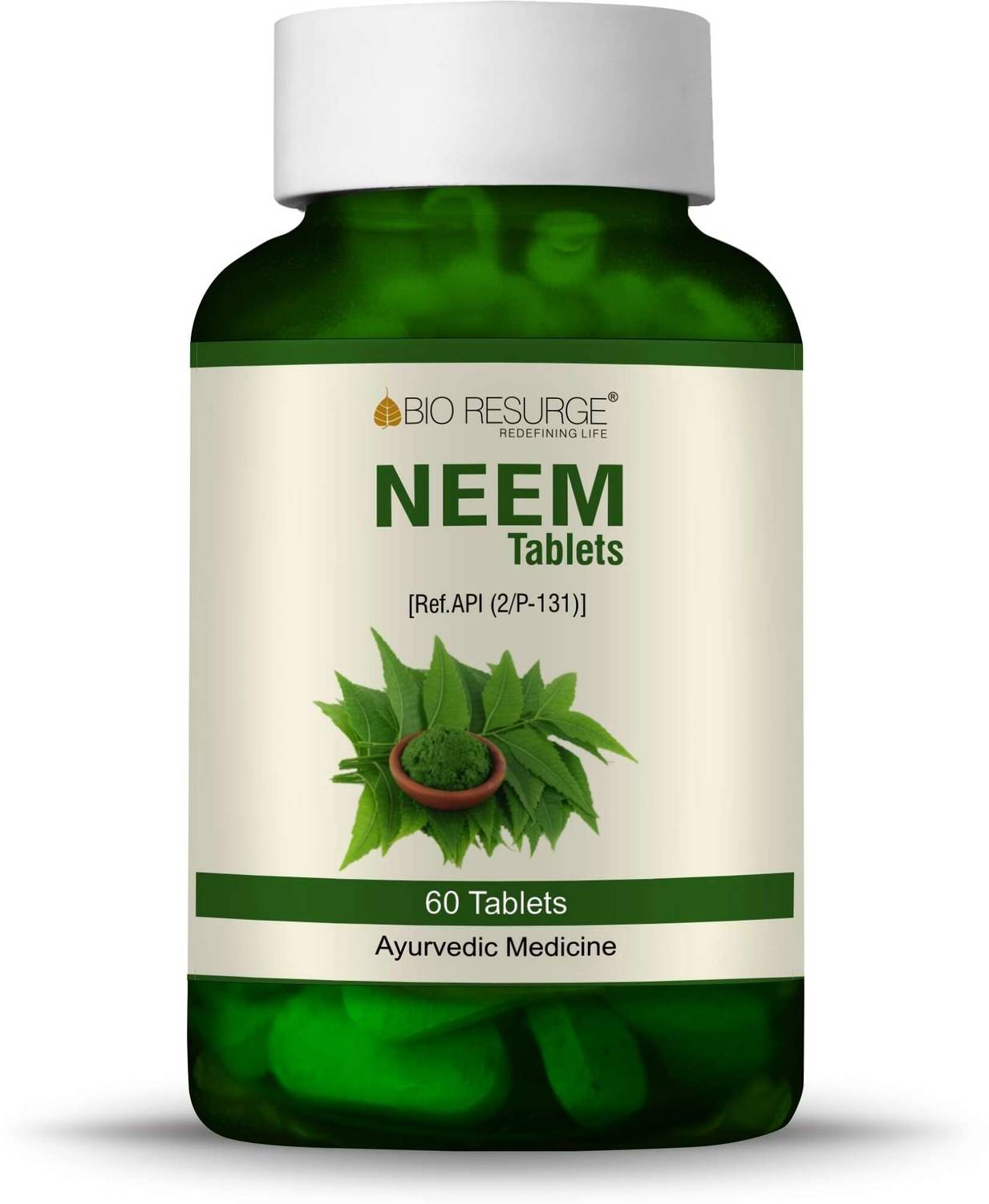 Bio Resurge Neem tablet | natural blood purifier | control acne and pimple