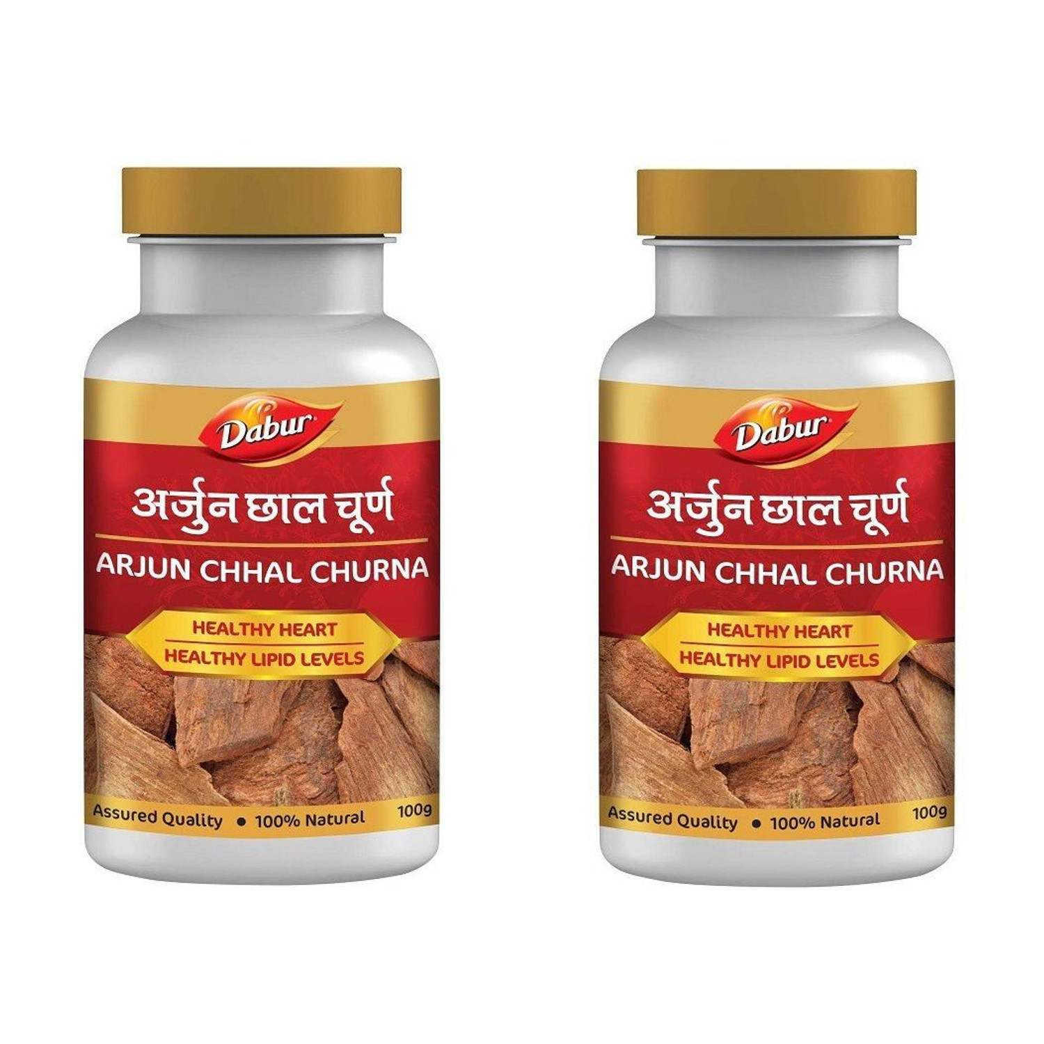 Image of Dabur Arjun Chhal Churna Pack of 2 (200g)