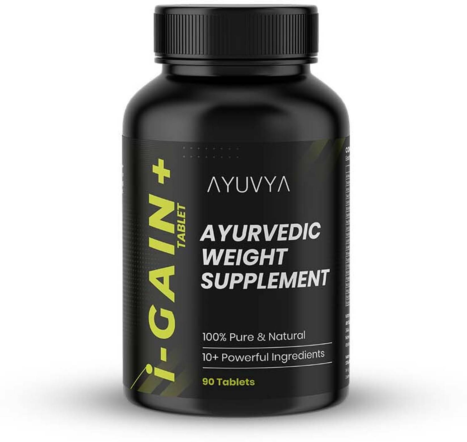 ayuvya i-Gain+ Weight Supplement, Supports Natural Weight Gain wi