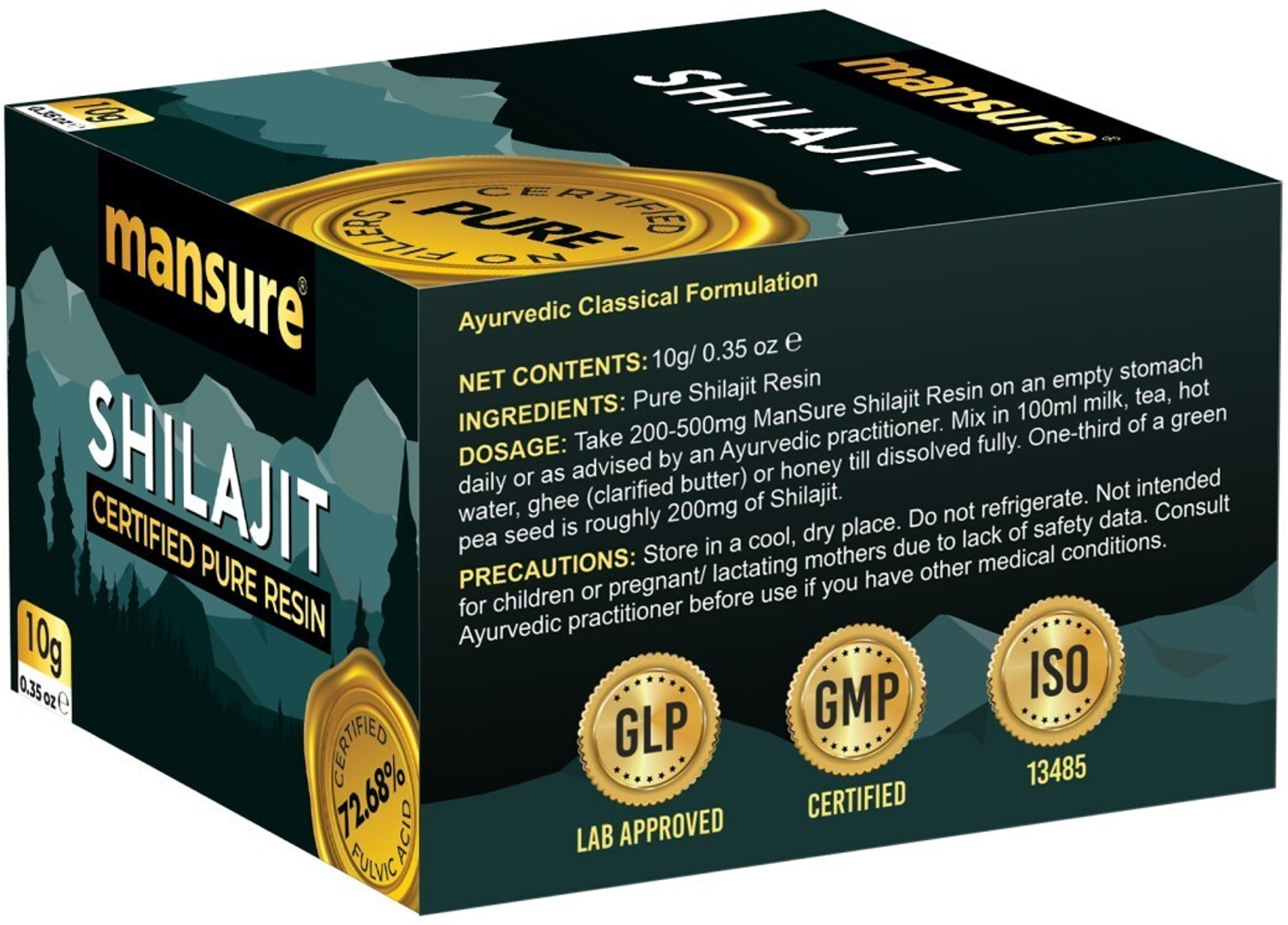 Image of ManSure Shilajit Pure Resin for Men