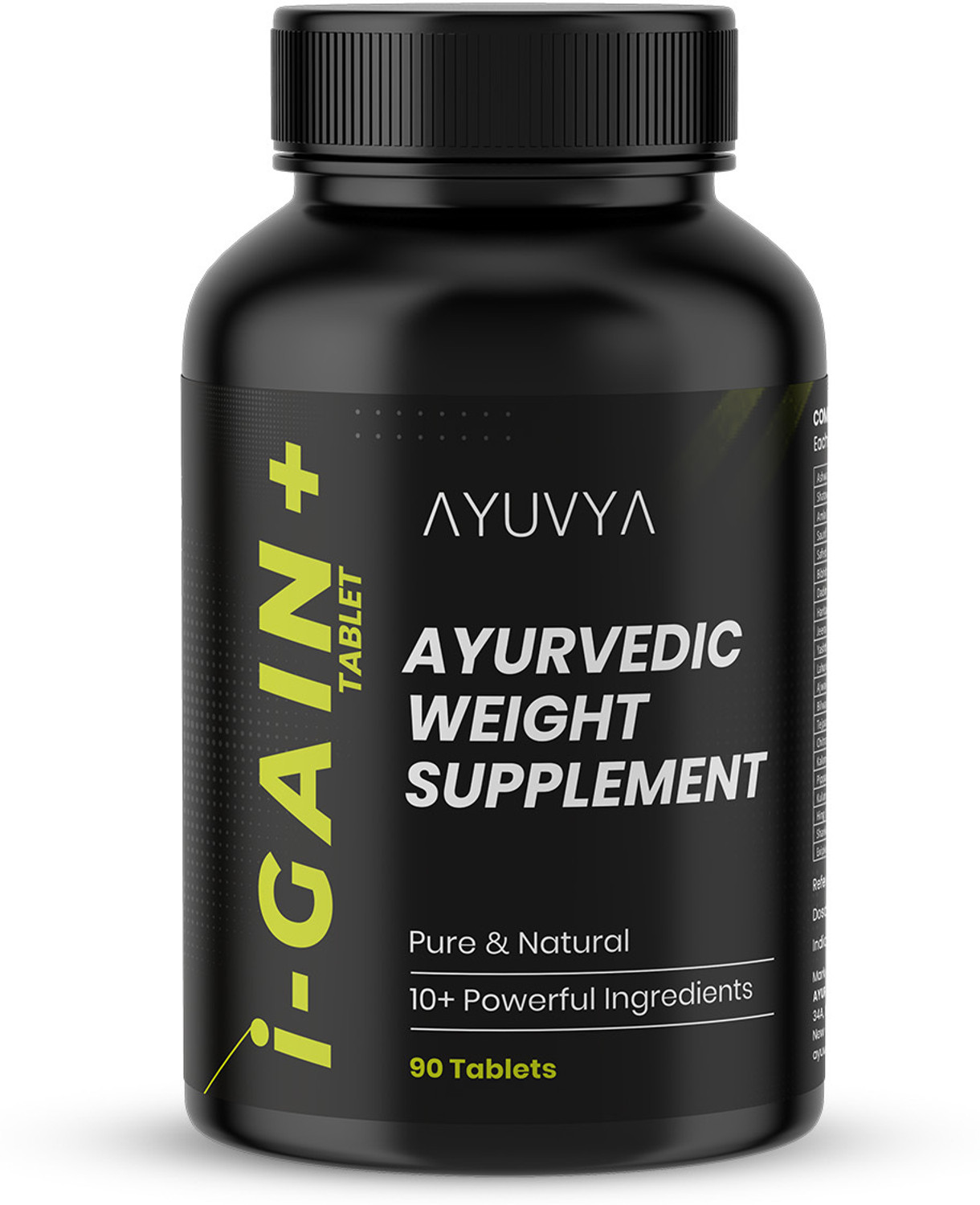 Image of Ayuvya i-GAIN+, Clinically Proven Weight Gainer Supports Nutrient Absorption