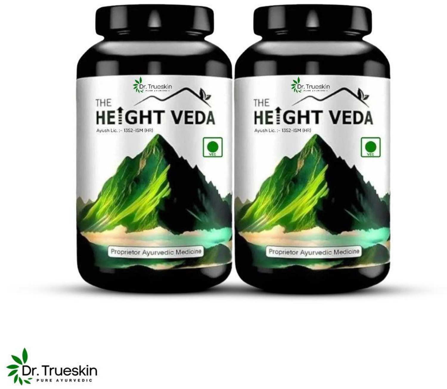 Image of Dr.TrueSkin Height Veda Powder Bone Height Elevator B001