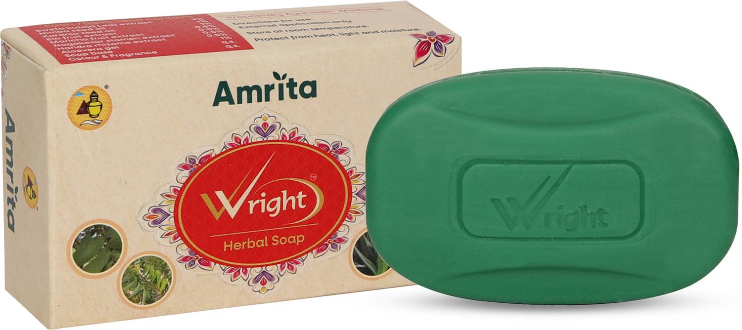 amrita Wright Herbal Soap – Natural Skincare Bar