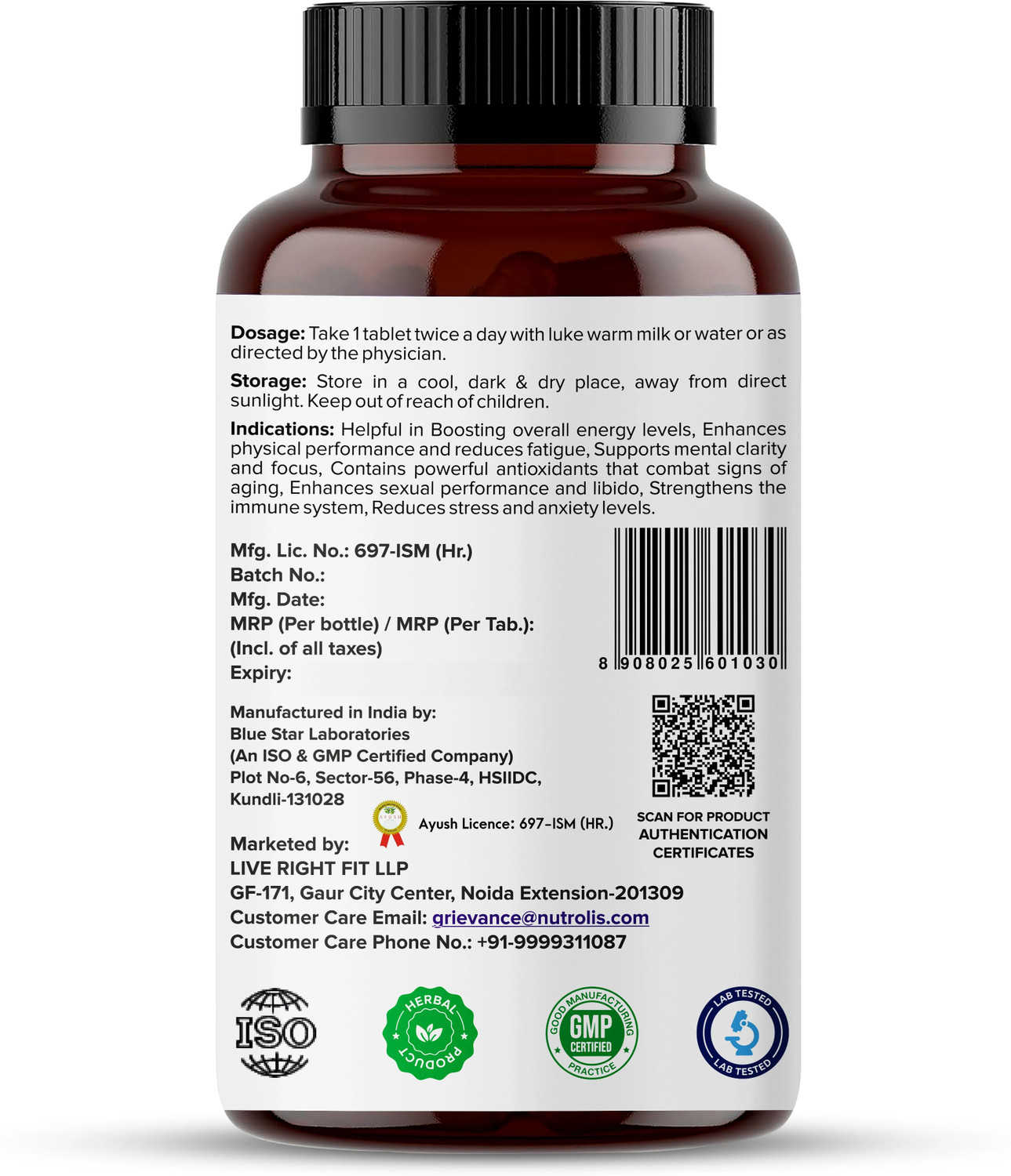 Image of Nutrolis Himalayan Shilajit Pro Gold | 24 Carat Gold | Strength, Stamina & Recovery