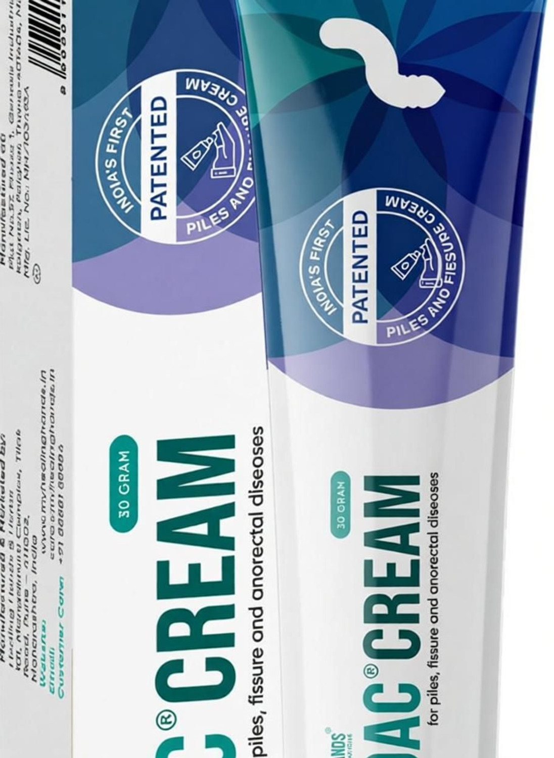 Image of Healing Hands Anoac Cream Patented Ayurvedic Piles Cream| Clinically Proven Fissure Cream