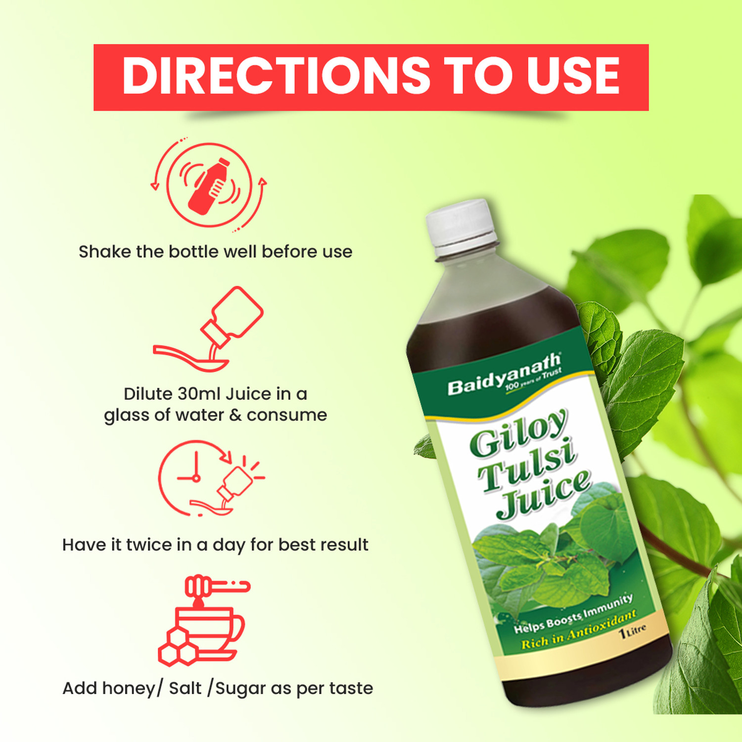 Image of Baidyanath Giloy Tulsi Juice