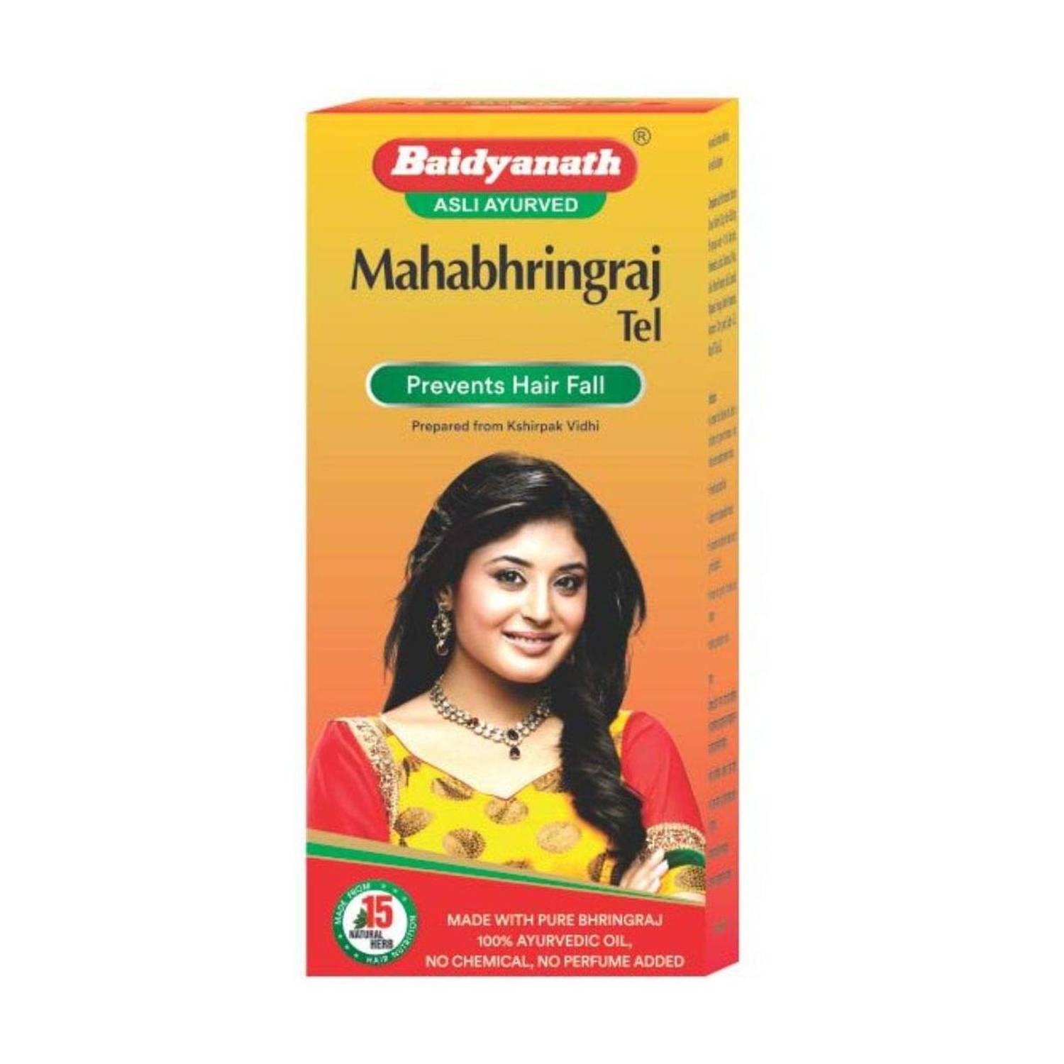 Baidyanath Mahabhringraj Tail 100 ml, Ayurvedic Hair Oil