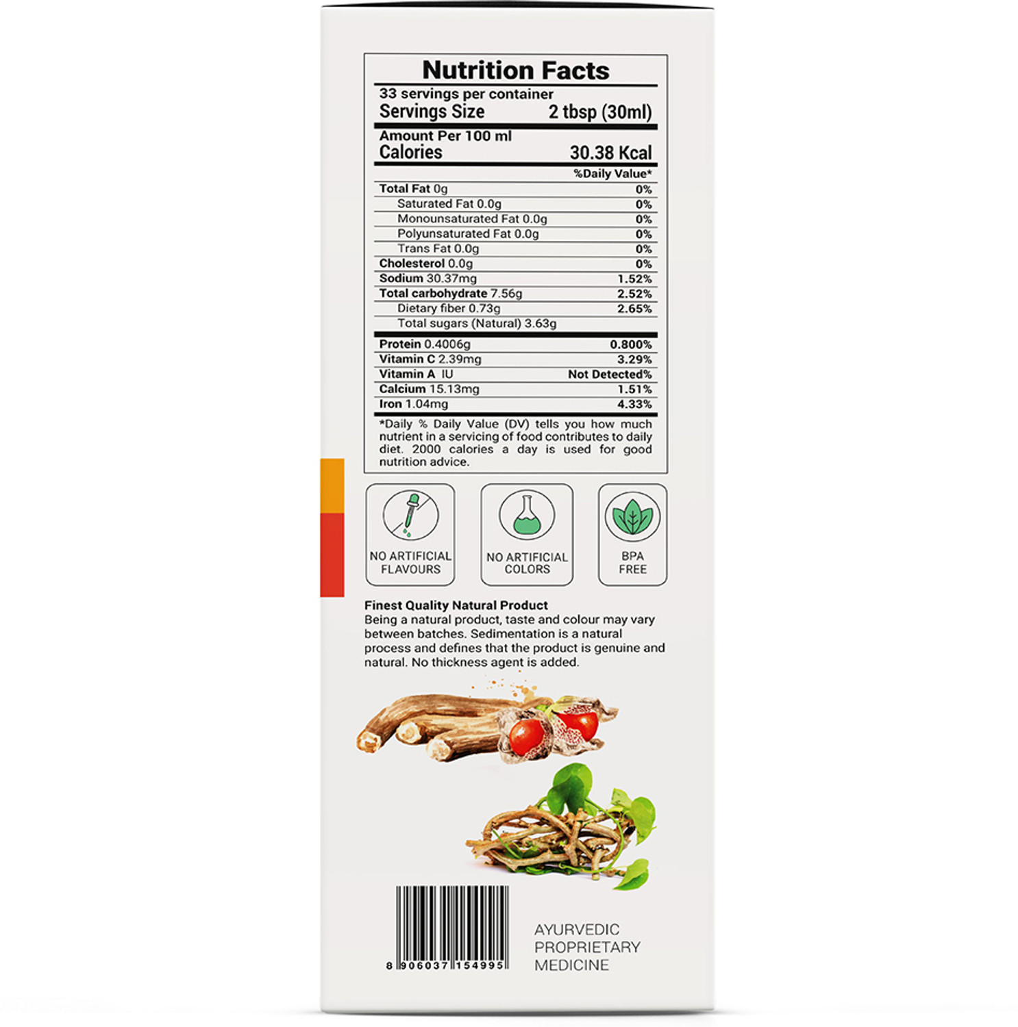 Image of Krishna's Herbal & Ayurveda Nutrin Juice Rich Source of Phytonutrients for Energy Immunity & Wellness 1000ml