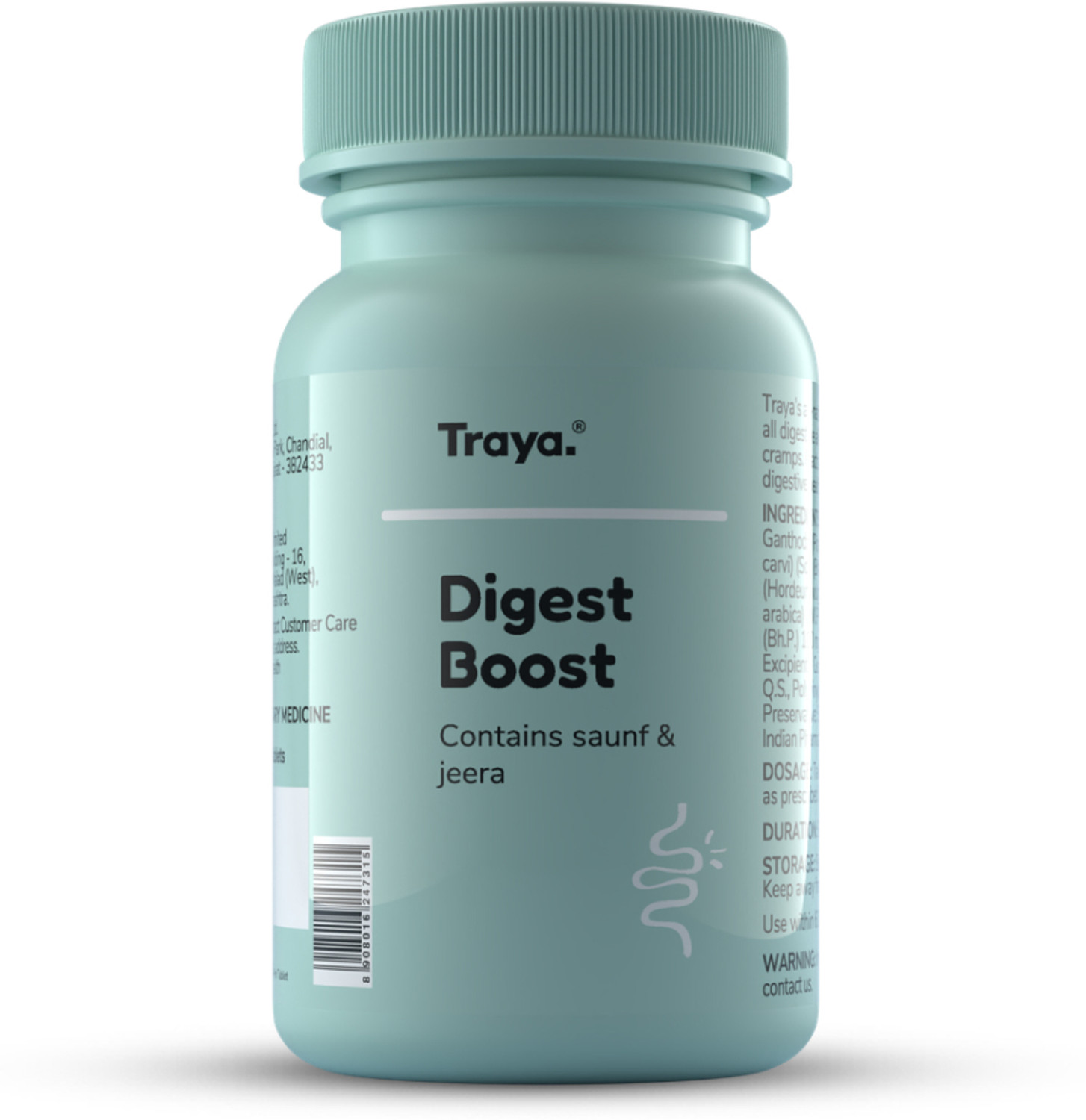 Image of Traya Digest Boost | Natural Digestive Supplement (60 tablets)