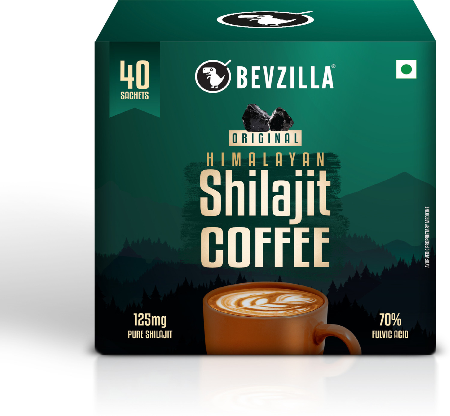 Image of Bevzilla Himalayan Shilajit Coffee With Eco Friendly Coffee Tumbler | Coffee Husk