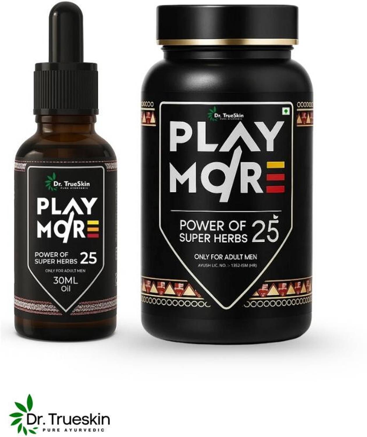 Dr.TrueSkin Play More Powder & Oil for Men - Image 1