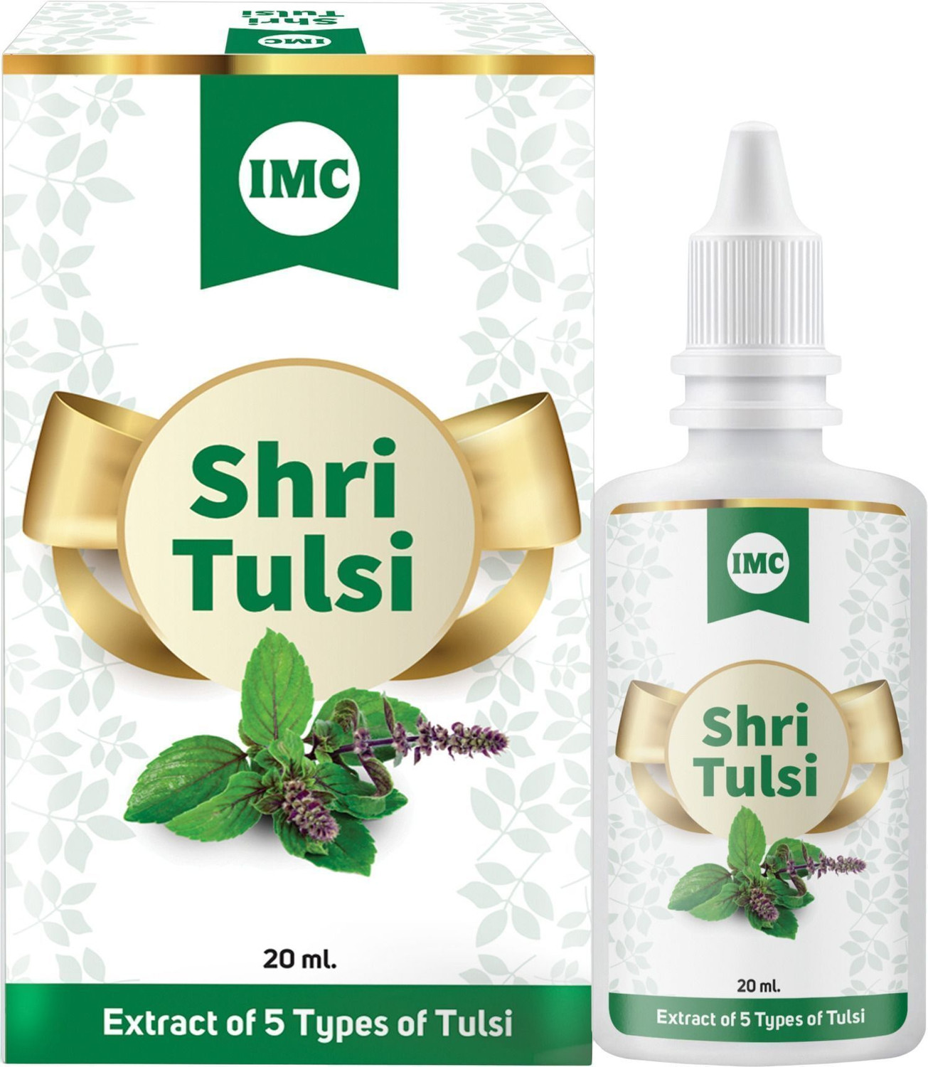 Image of IMC Shri Tulsi | Powerful Immunity Booster, Fights 200+ Diseases, Cough /Cold Aid