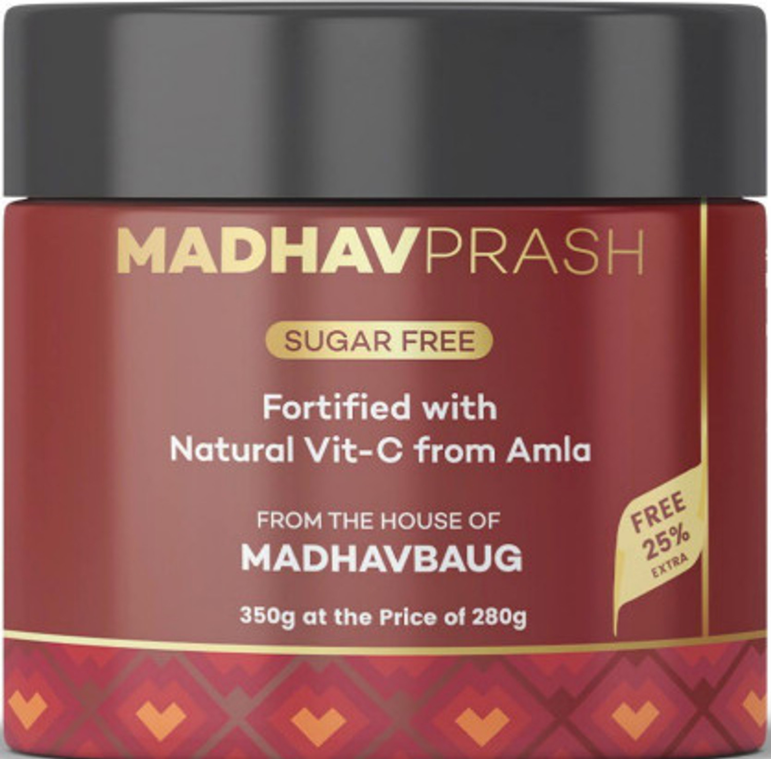 Image of Madhavprash Sugar-Free Heart Ka Chyawanprash with Vit C & Summer Friendly 40+ Herbs