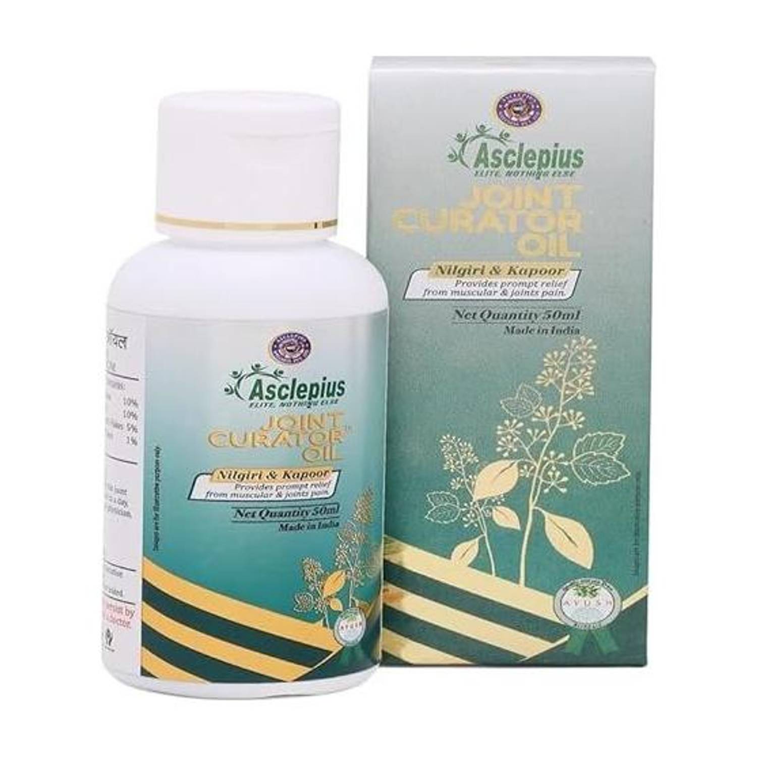 Asclepius Joint curator oil Liquid, Knee Pain, Neck Pain, Joint Pain relief oil