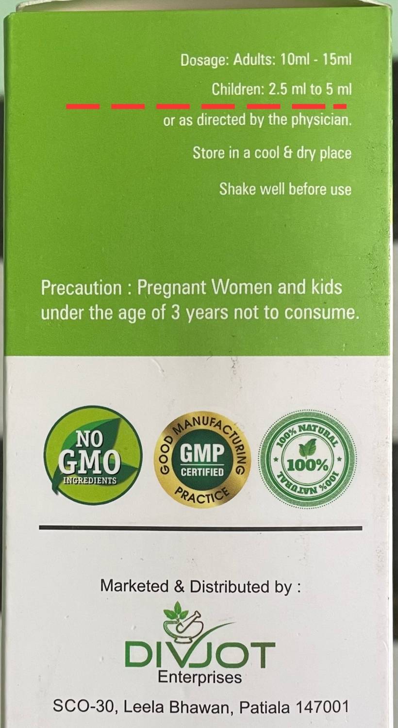 Asthakesari Asthma Allergy Syrup 200 ml - Image 3