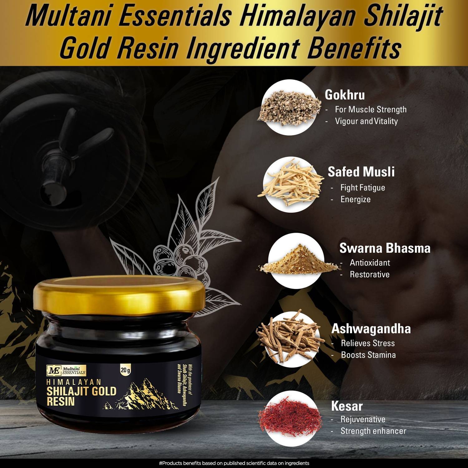 Multani Himalayan Shilajit Gold Resin - Image 5