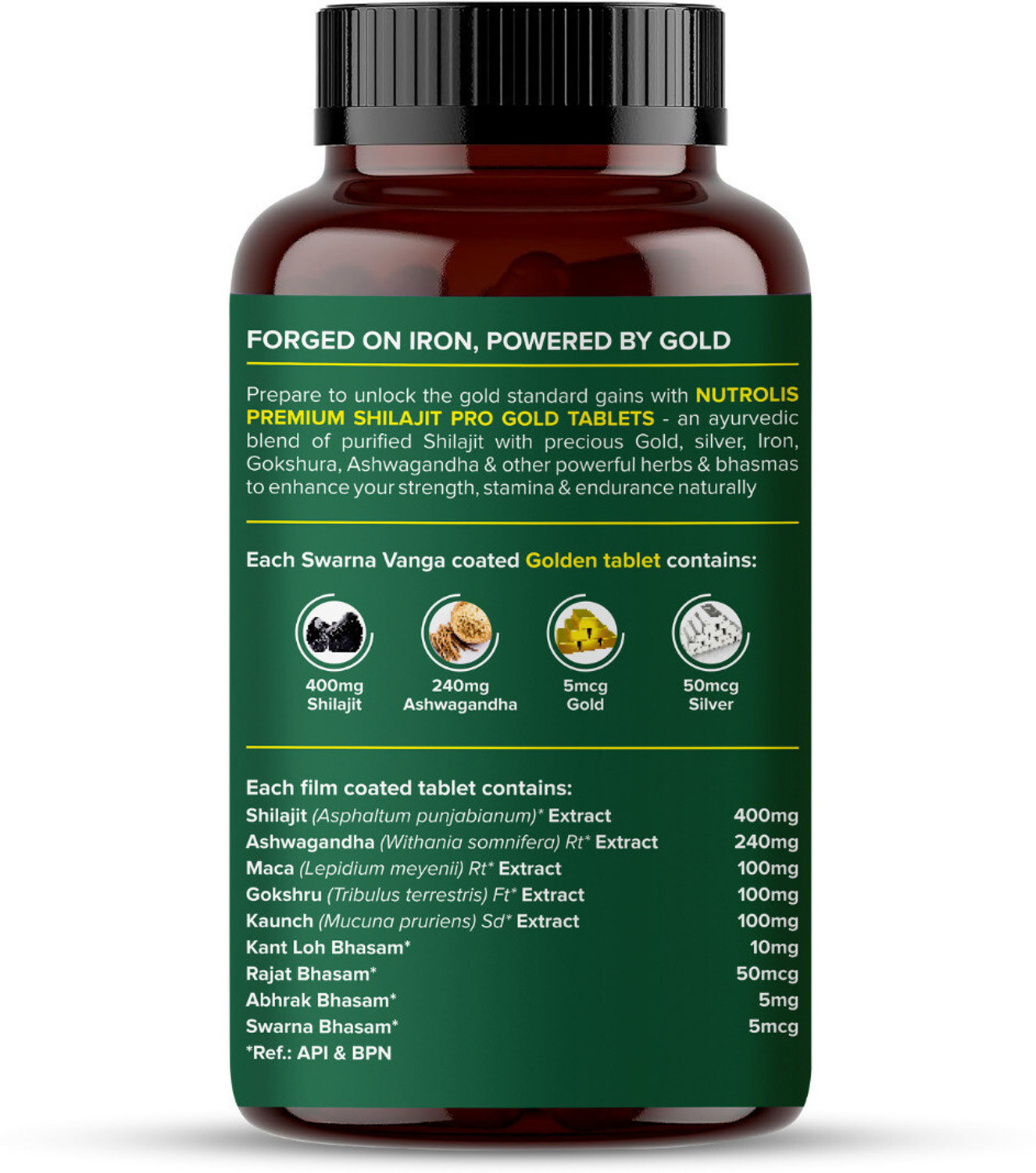 Image of Nutrolis Himalayan Shilajit Pro Gold | 24 Carat Gold | Strength, Stamina & Recovery