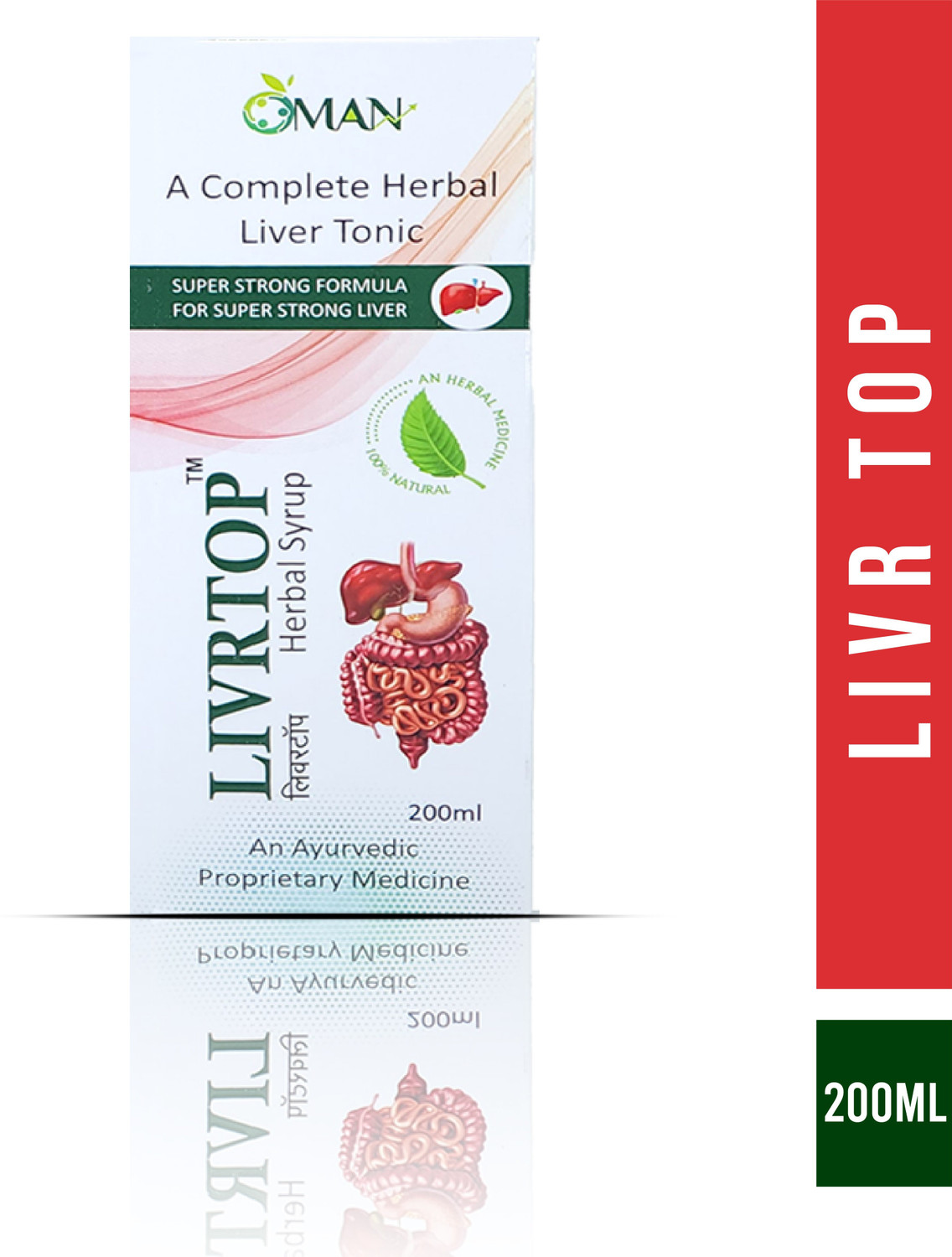 Image of Oman Herbal Livrtop Syrup for Healthy Liver