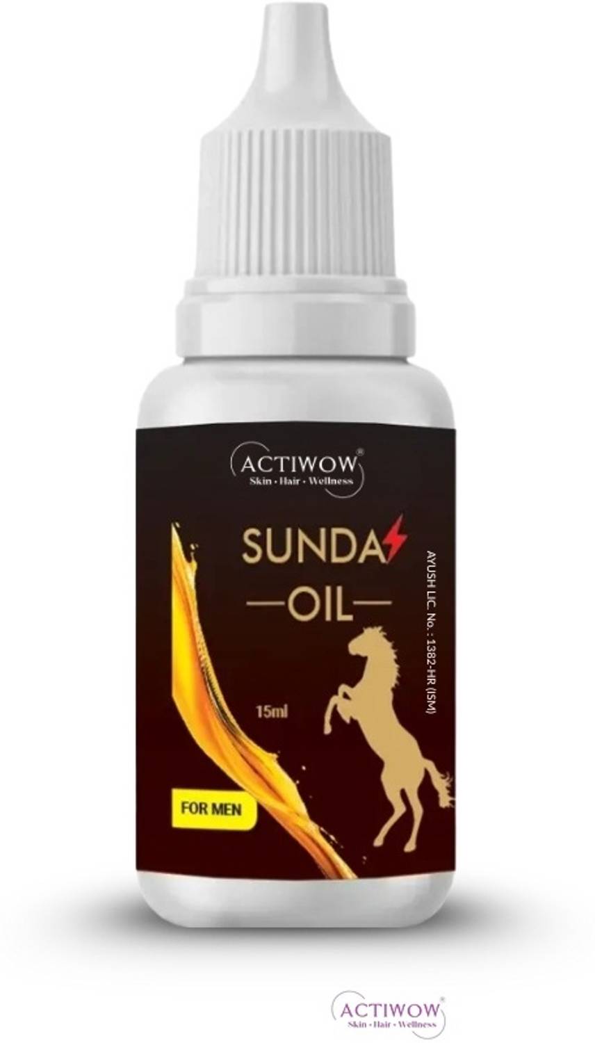 ACTIWOW Sunda Male Oil & for Stamina & Libido