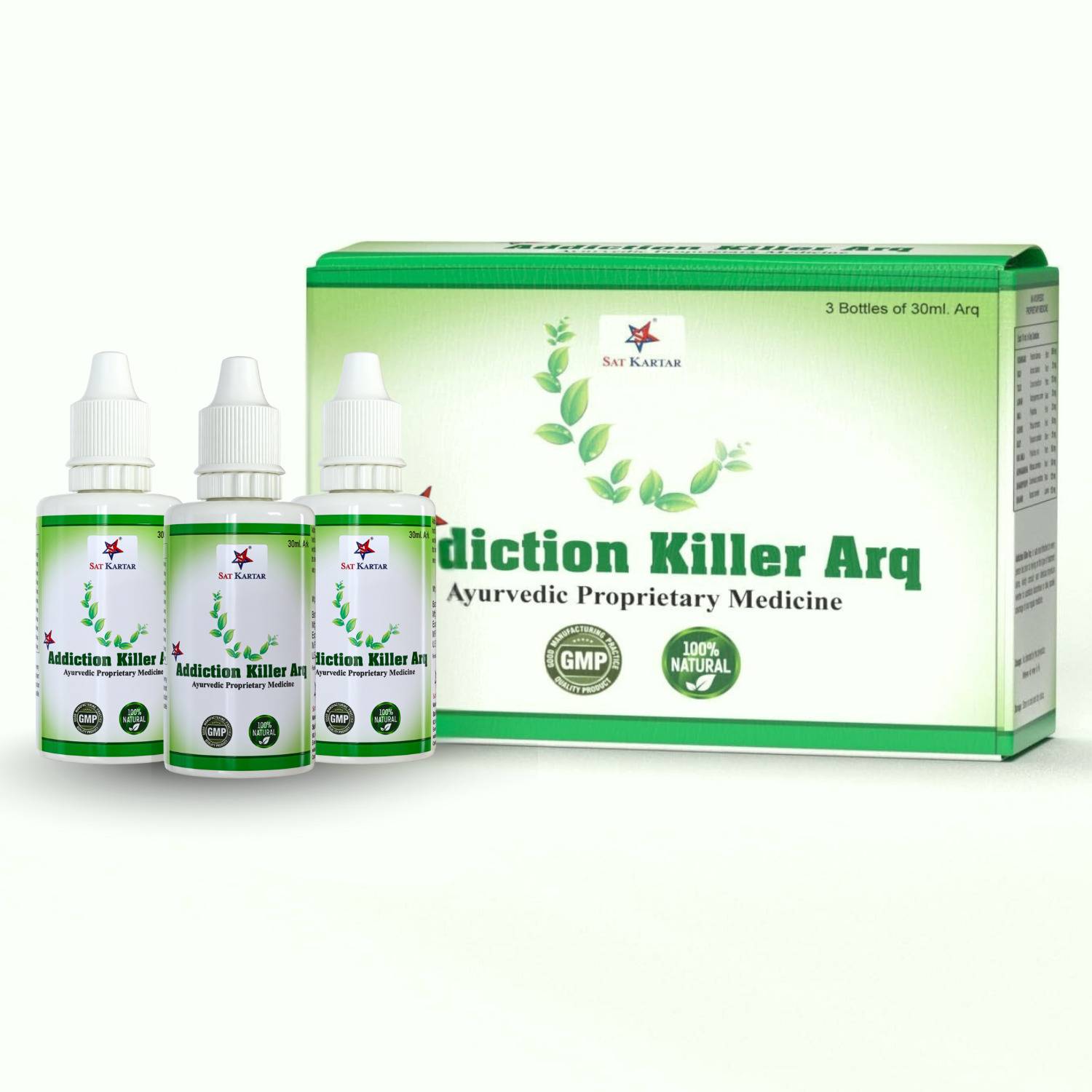 Aadved Addiction Killer Arq Liquid - Image 1