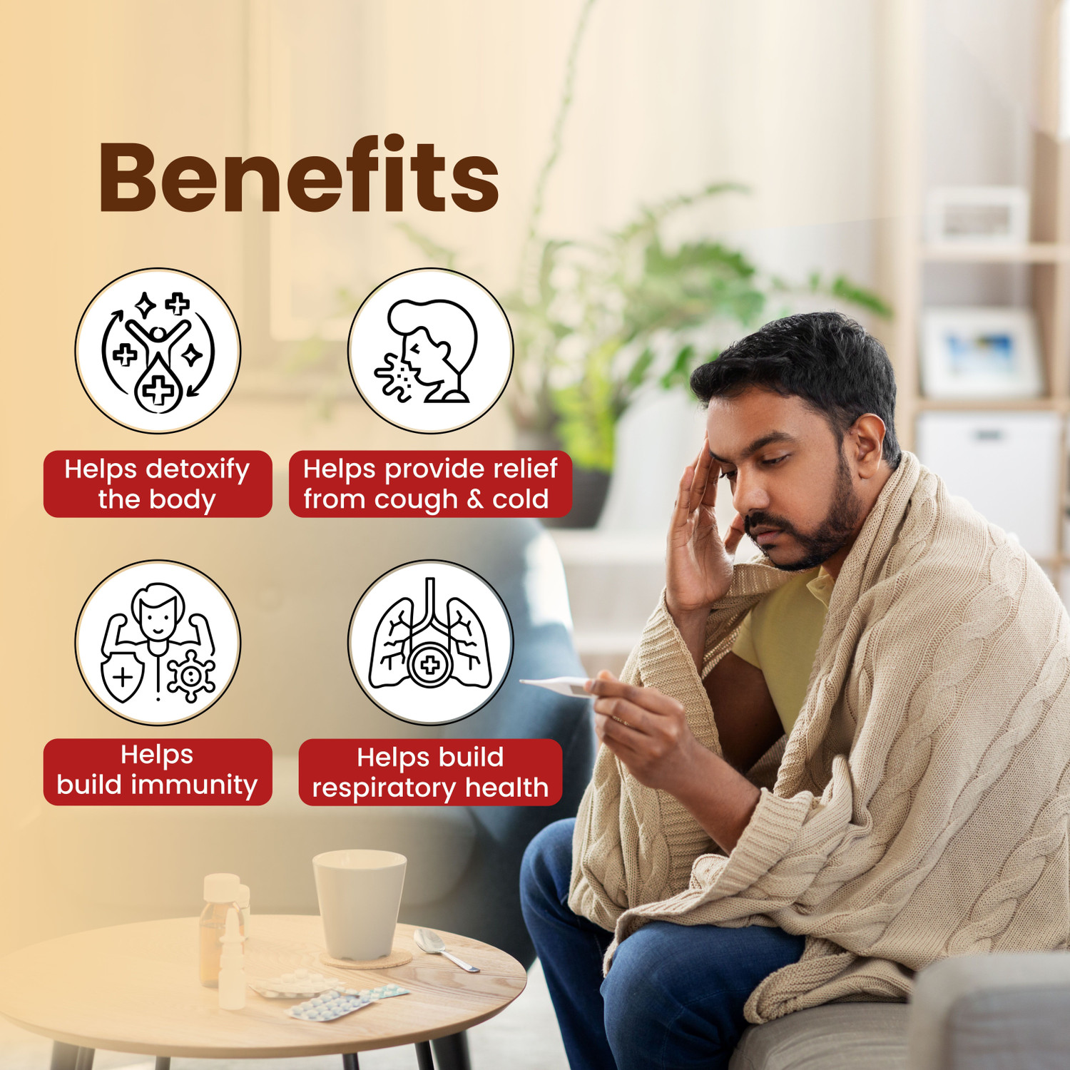 Image of Baidyanath Panch (Amrit) Tulsi Drops, Natural Immunity Booster and Powerful Cough & Cold Relief Drops | Antiviral, Antibacterial, Increases body resistance |
