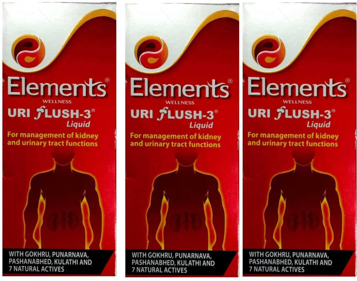 Image of Elements WELLNESS Uri Flush 3 liquid