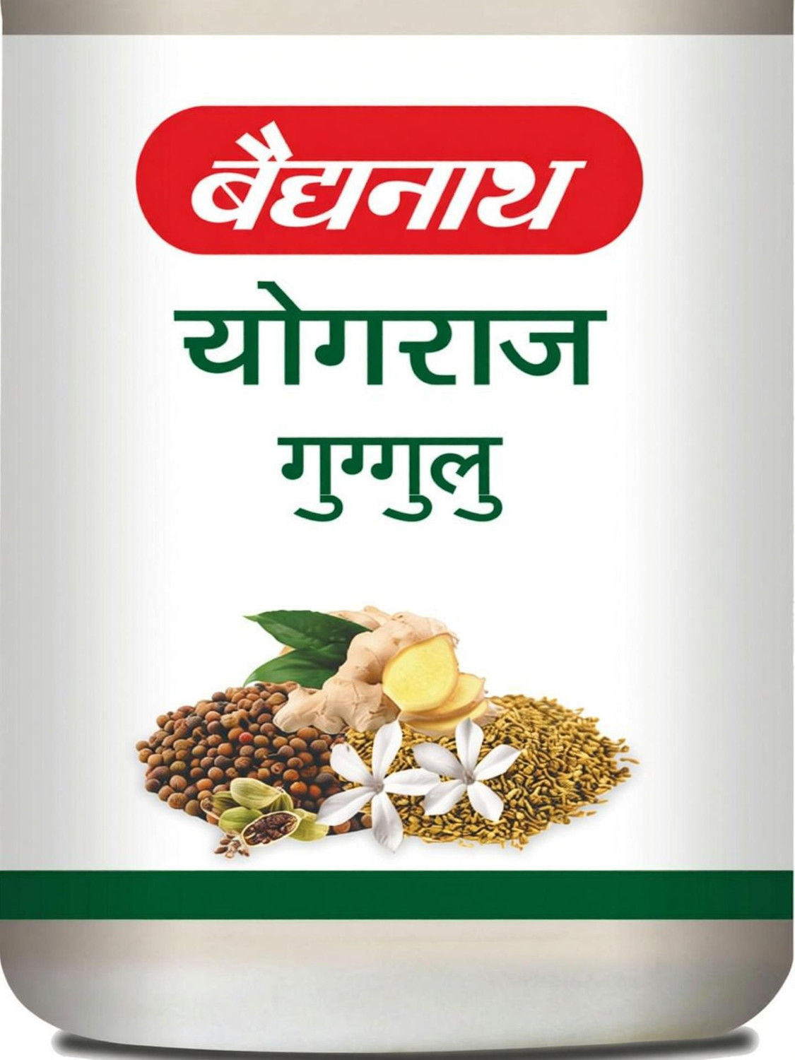 Image of Baidyanath Yograj Guggulu, Alleviates Pain, Reduces Joint stiffness, Lowers Joint Inflammation | Improves Appetite and Digestion, Pacifies VATA and KAFA Dosha |