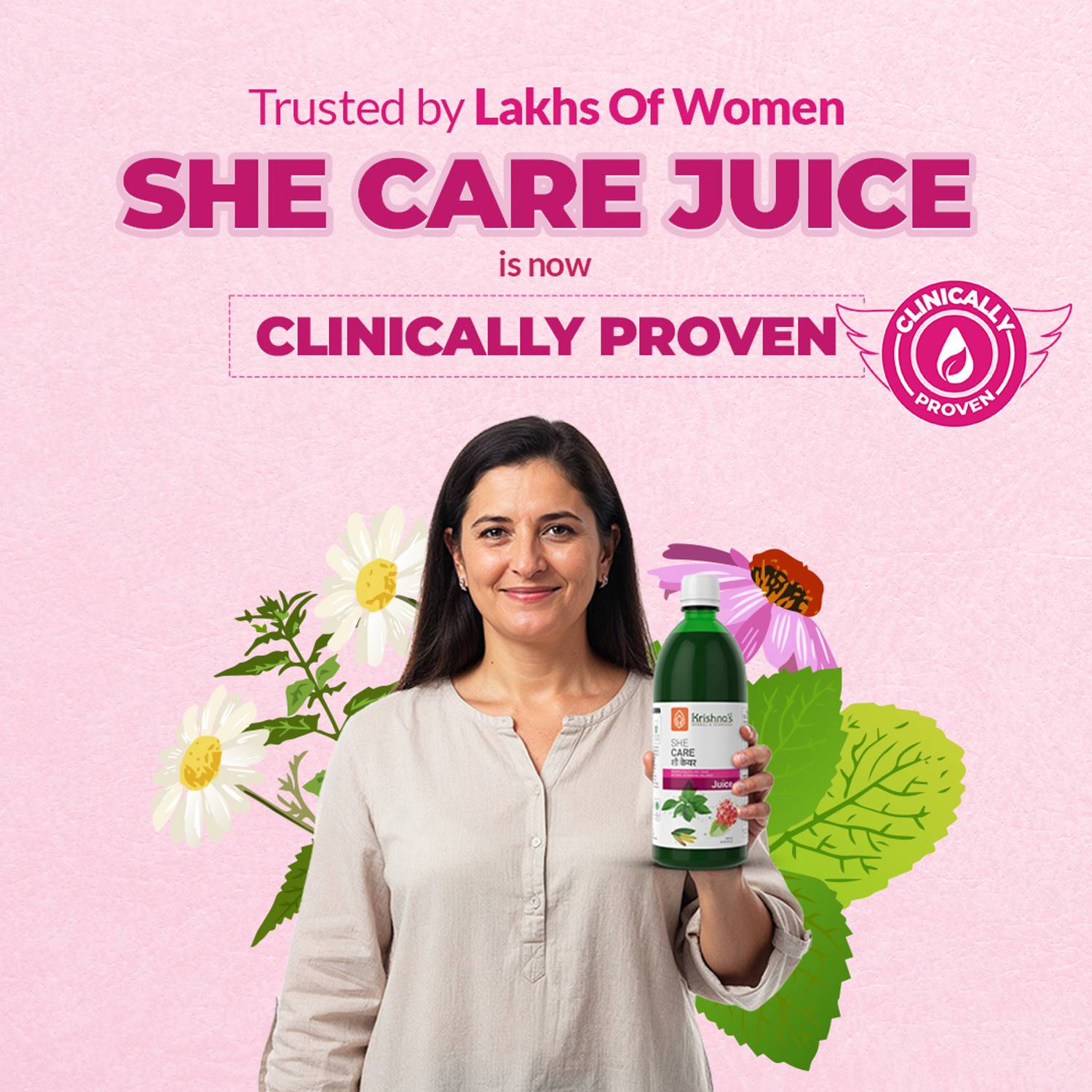 Krishna's Herbal & Ayurveda She Care Juice 1 L - Image 4