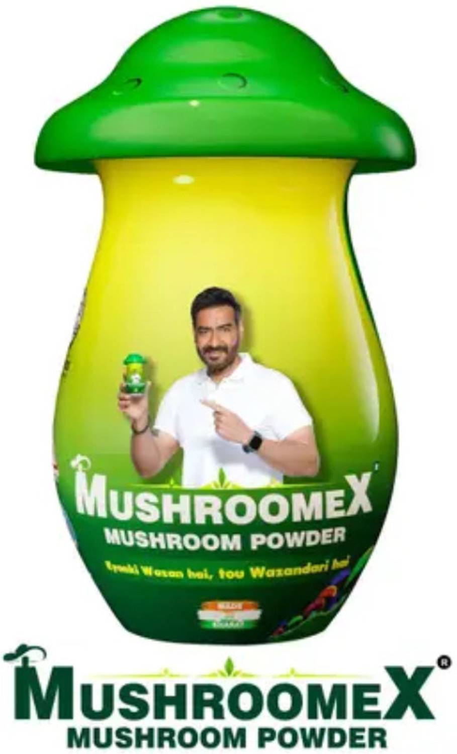 mushroomex Ayurvedic Weight Gainer 100 g - Image 1