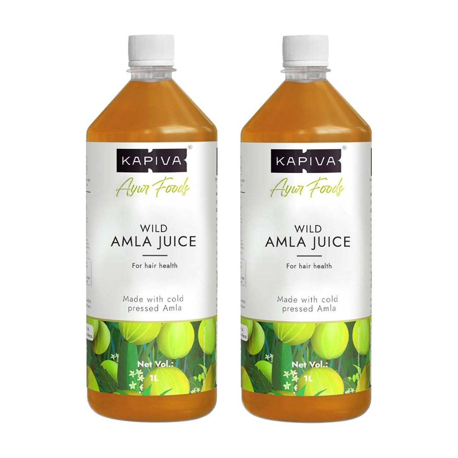 Kapiva Amla Juice Pack of 2 | Boosts Skin & Hair Health