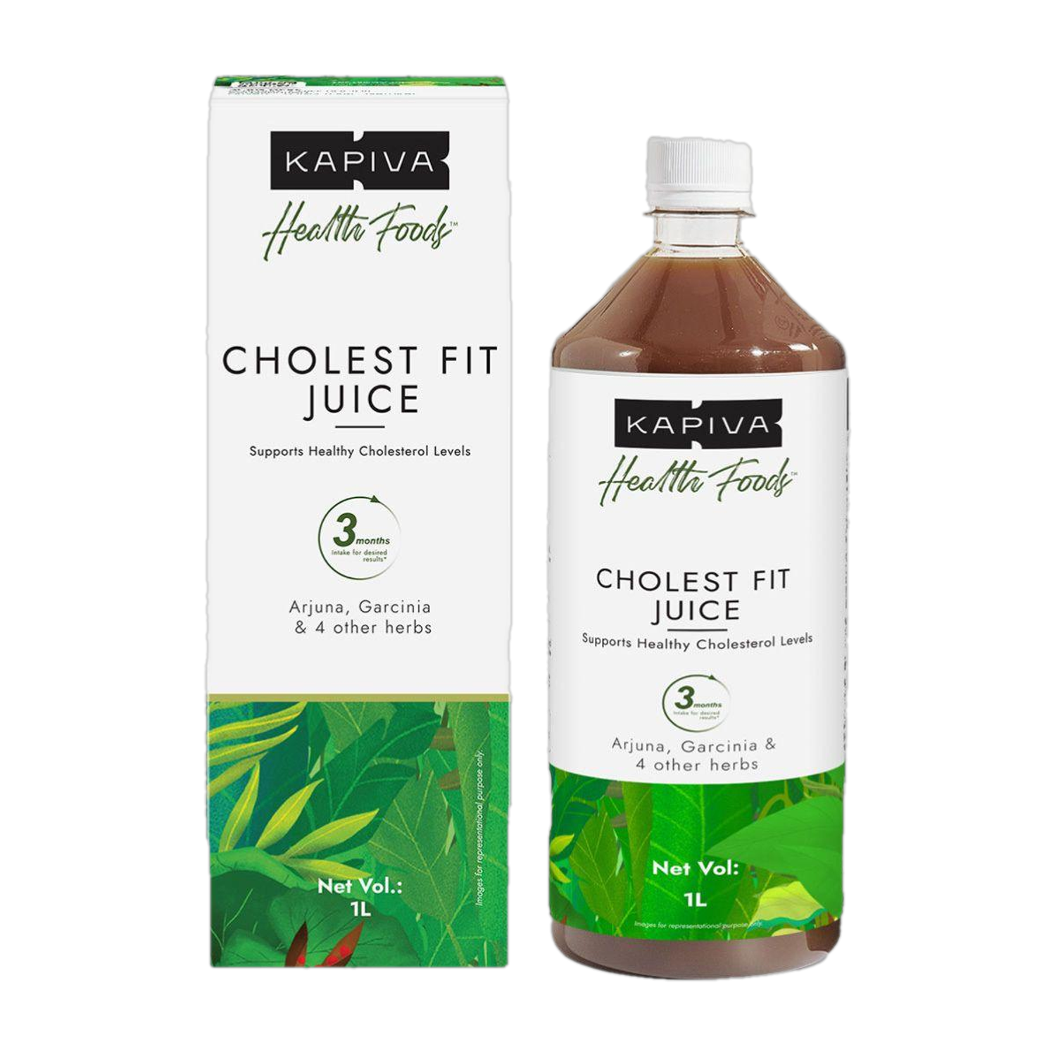 Image of Kapiva Cholest Fit Juice - Support Healthy Cholesterol with 6 Ayurvedic Herbs