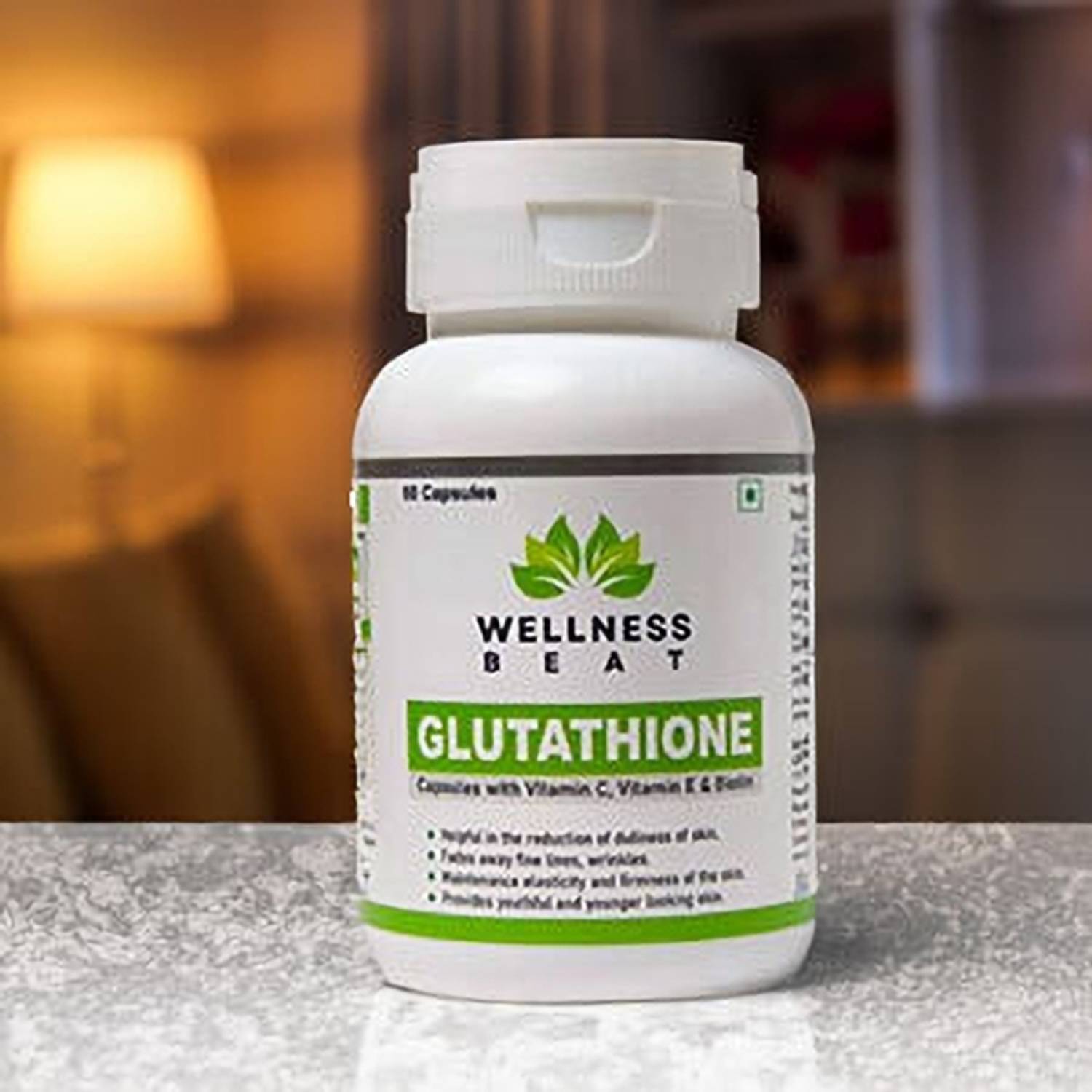Wellness Beat Beat Glutathione 500 mg Capsules Price in India