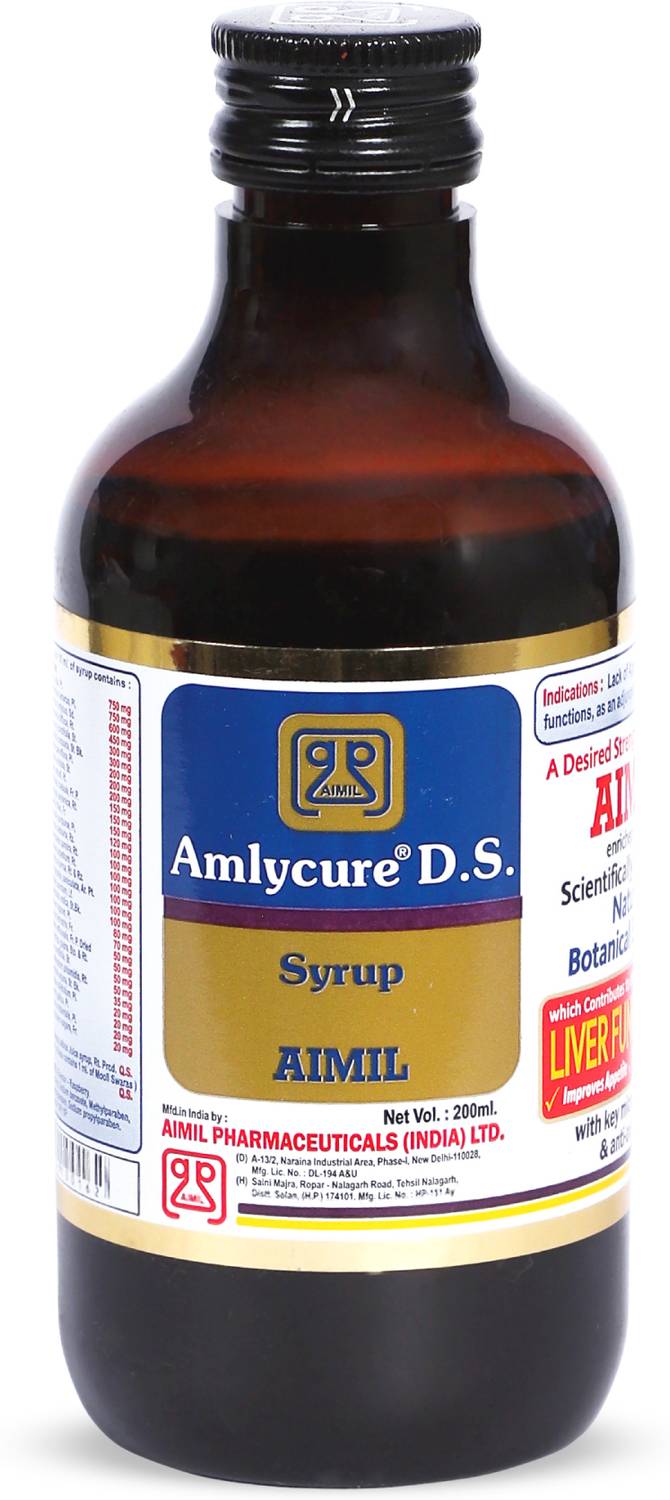 AIMIL Amlycure D.S. Syrup 200 ml