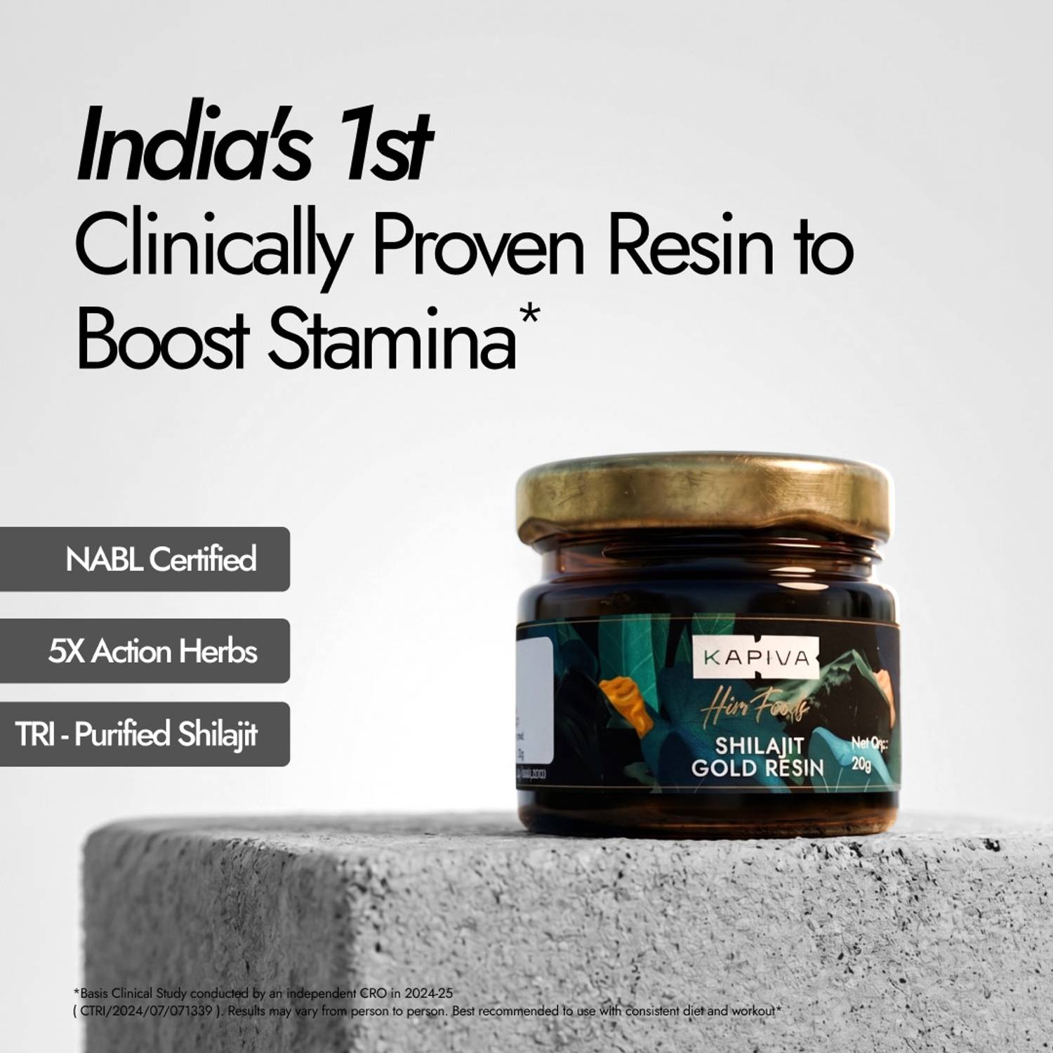 Kapiva Shilajit Gold Resin 20g - Image 2
