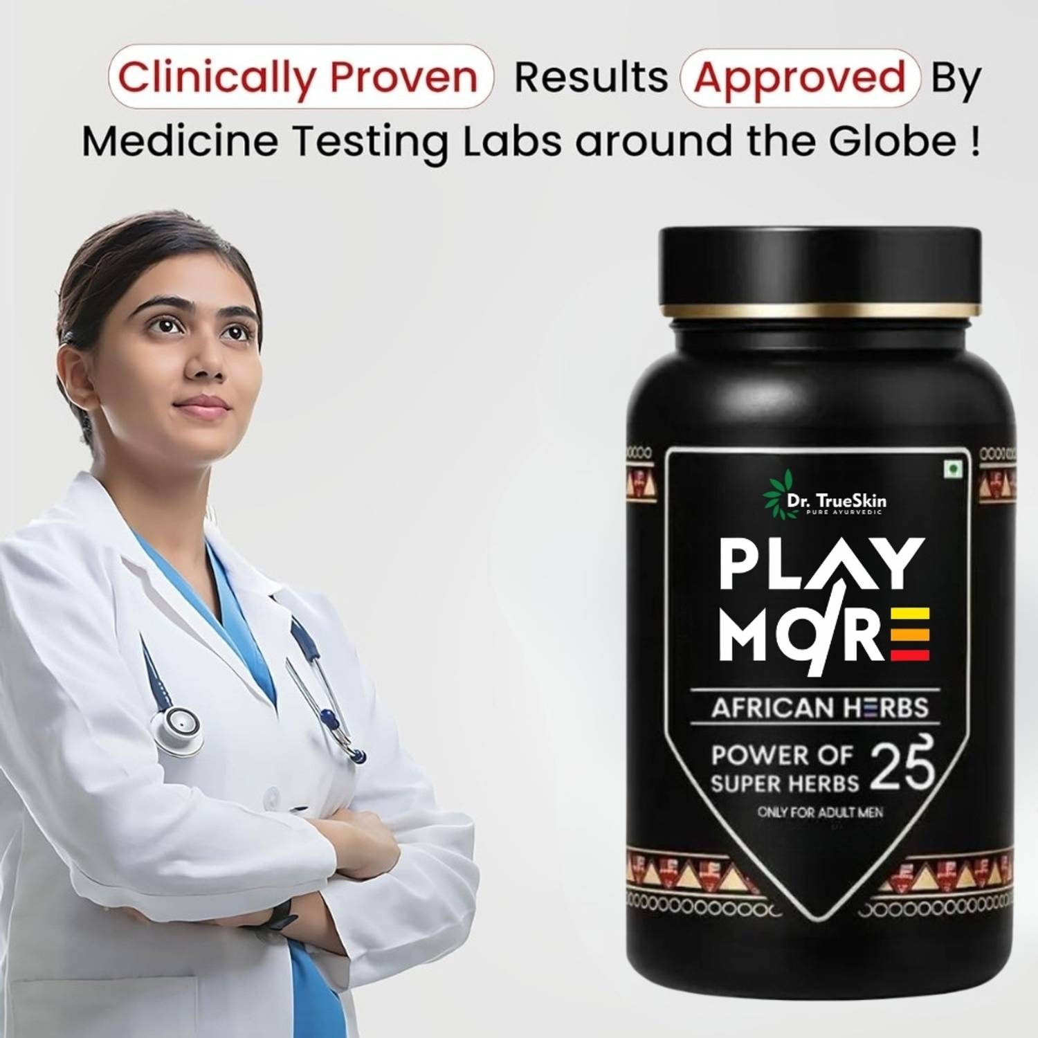 Dr.TrueSkin Play More for Men Active Strength Gain - Image 4